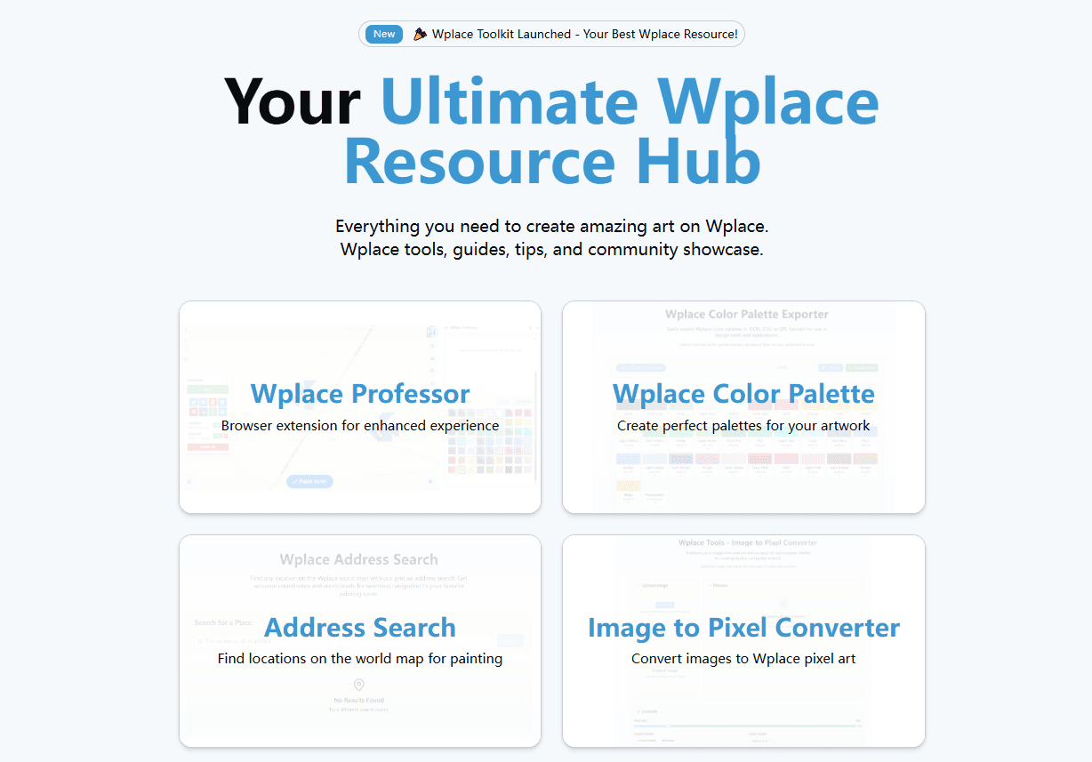 Wplace ToolKit screenshot 1