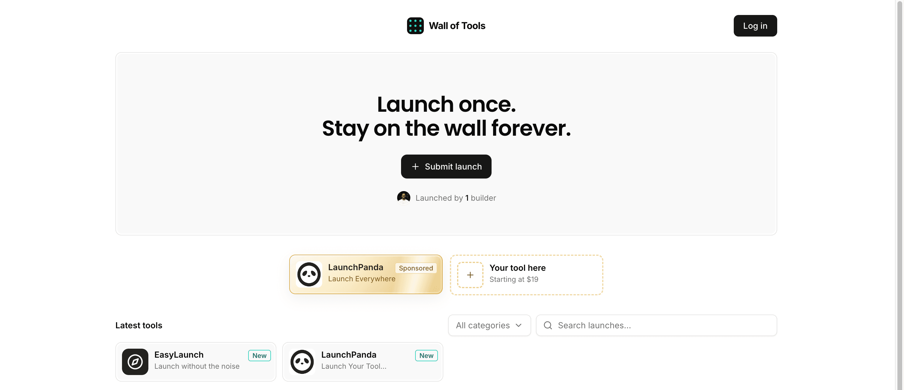 Wall of Tools screenshot 1