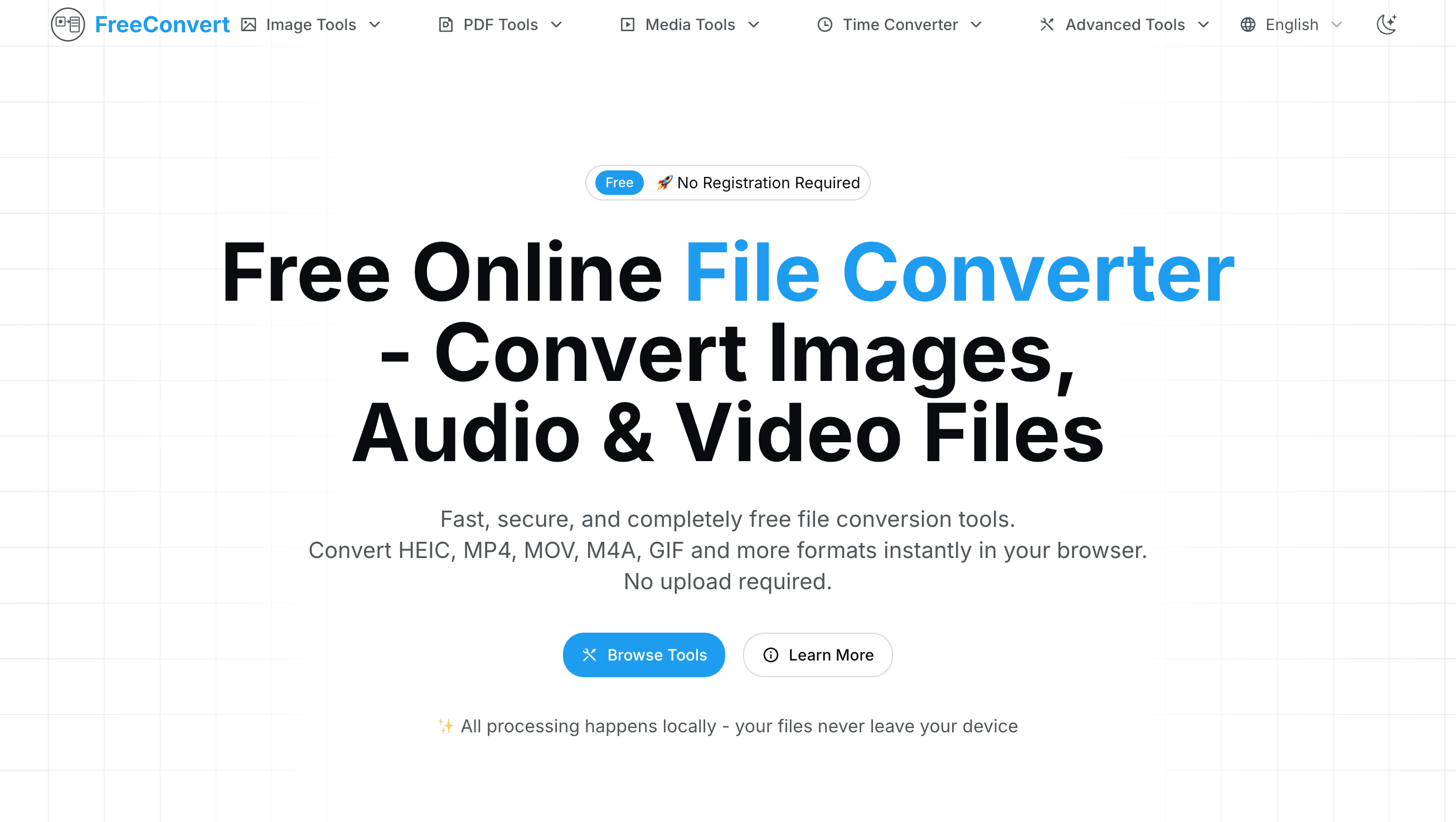 FreeConvert screenshot 1
