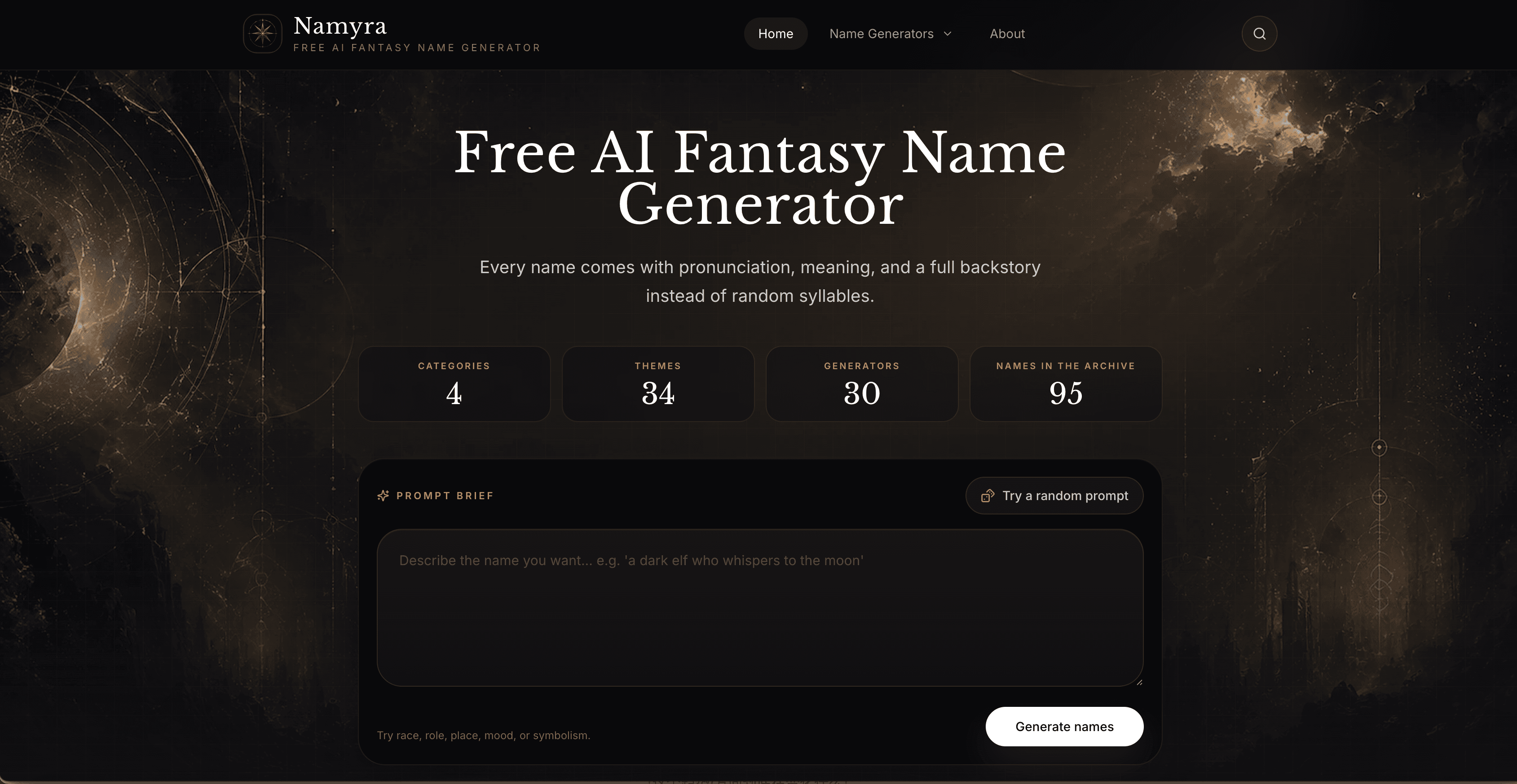 Namyra screenshot 1