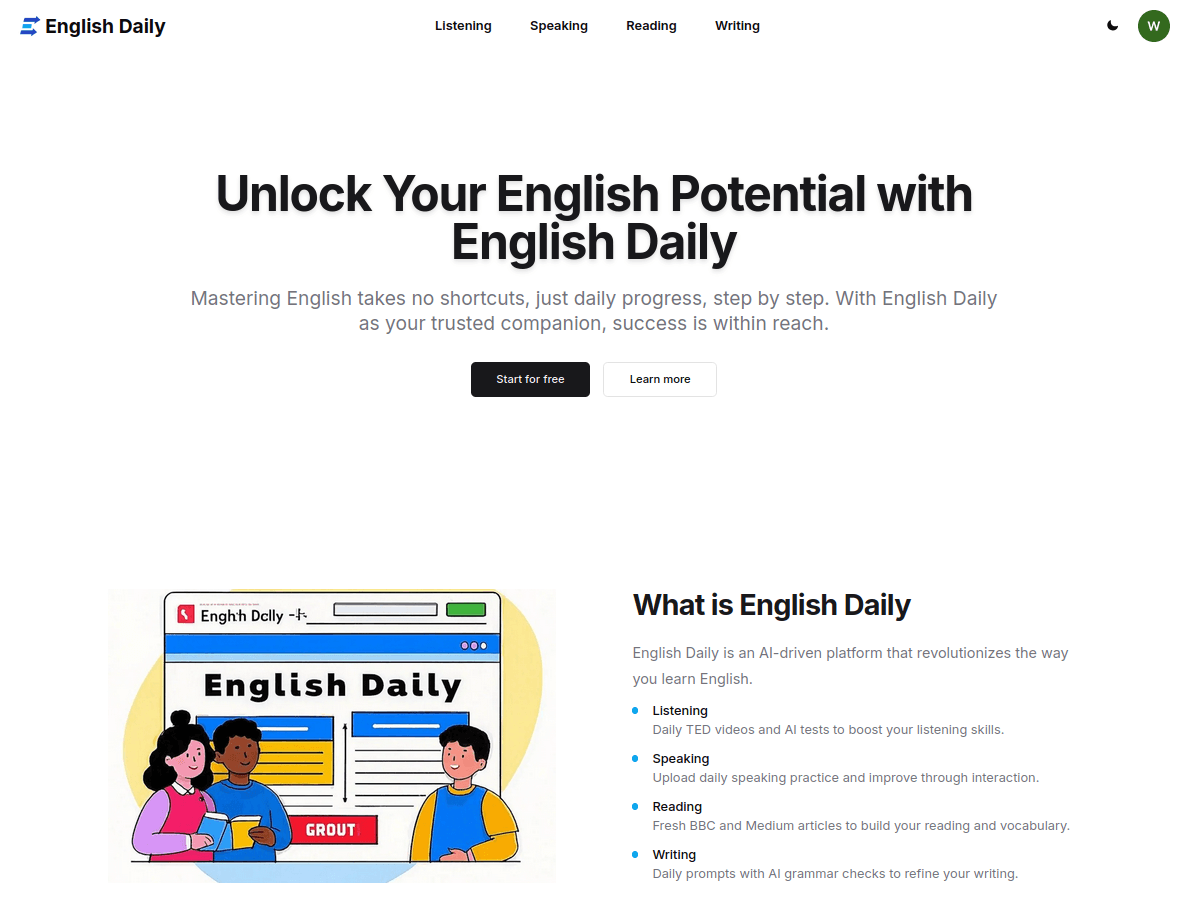 English Daily screenshot 1