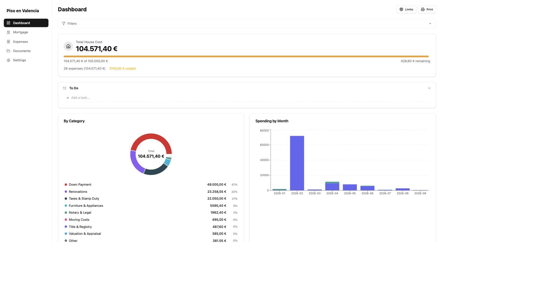 Casatab screenshot 1