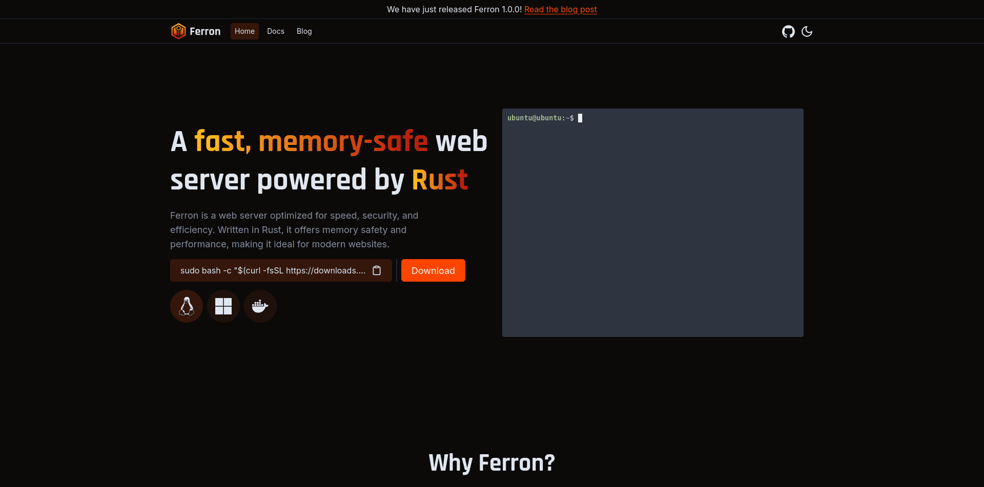 Ferron screenshot 1