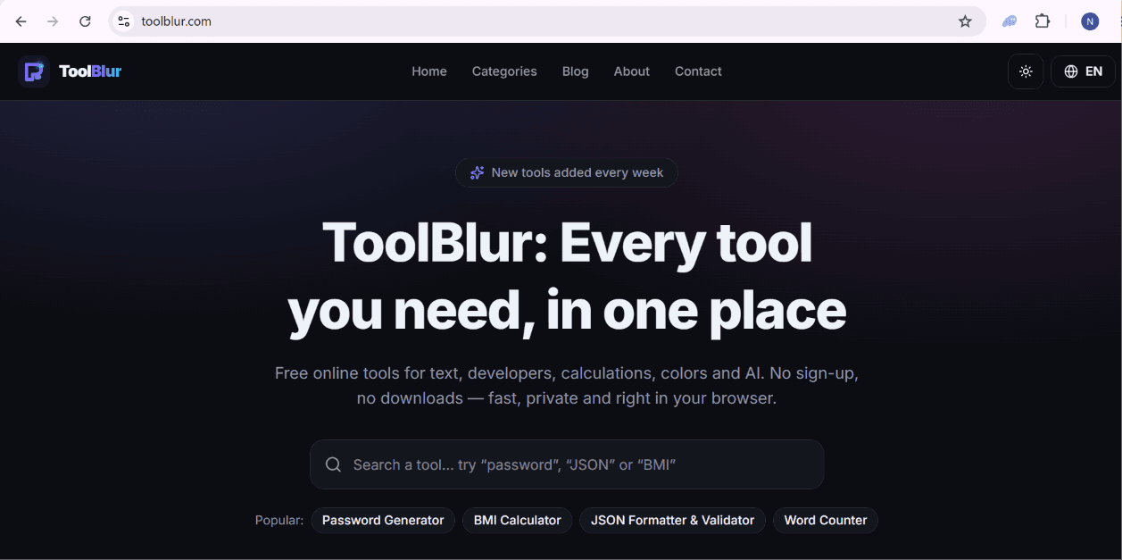 toolblur screenshot 1