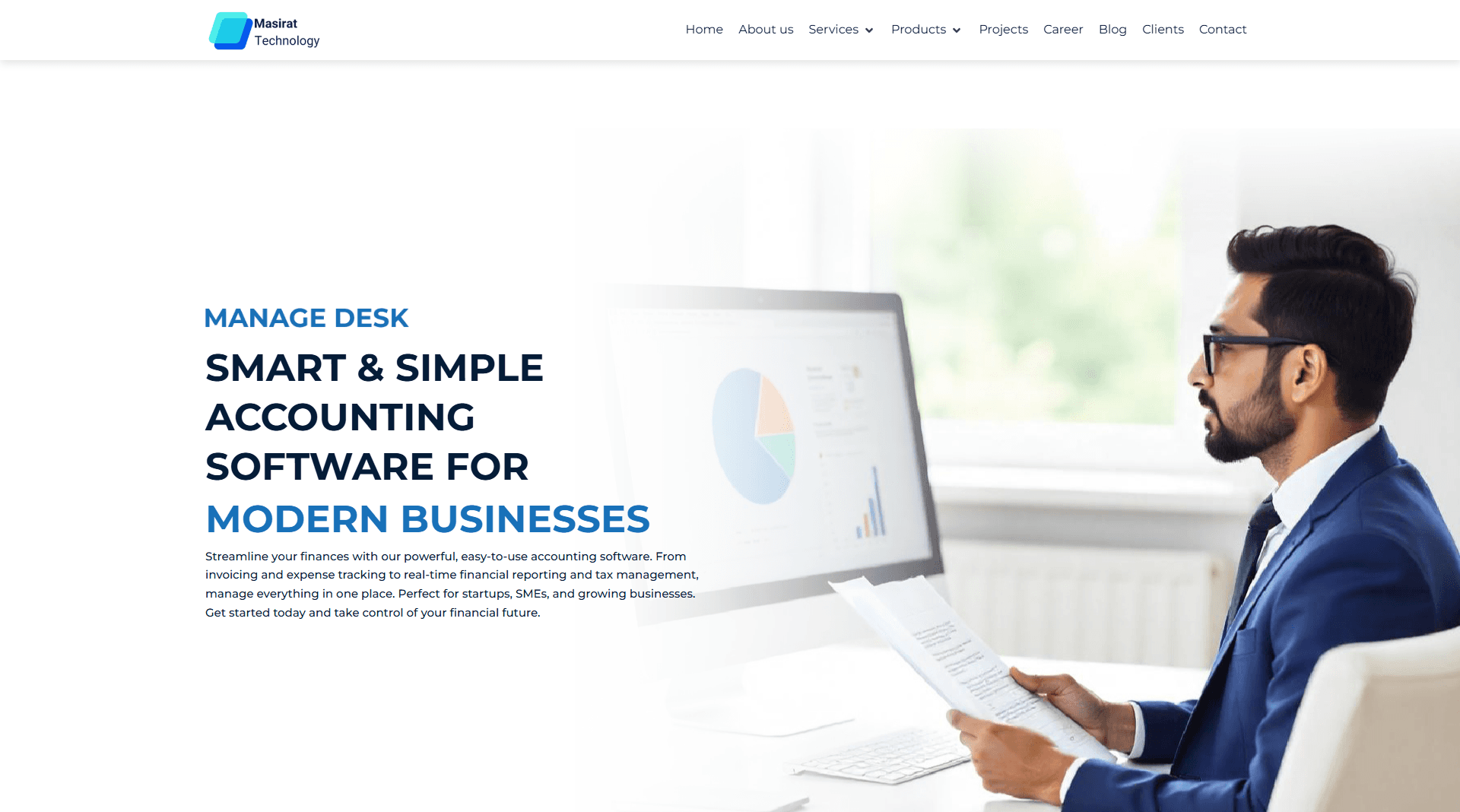 Manage Desk - Accounting Software screenshot 1