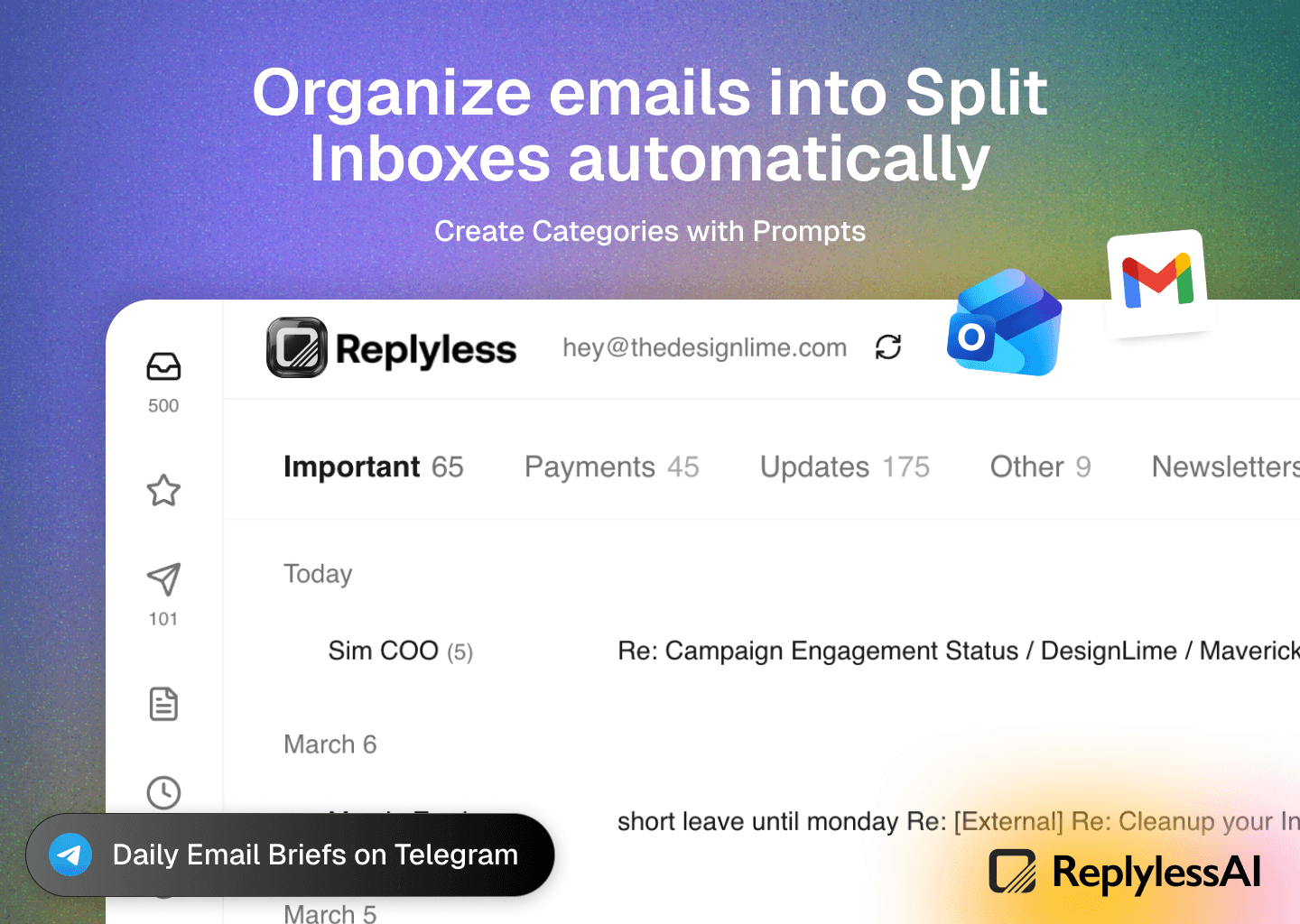 ReplylessAI screenshot 1