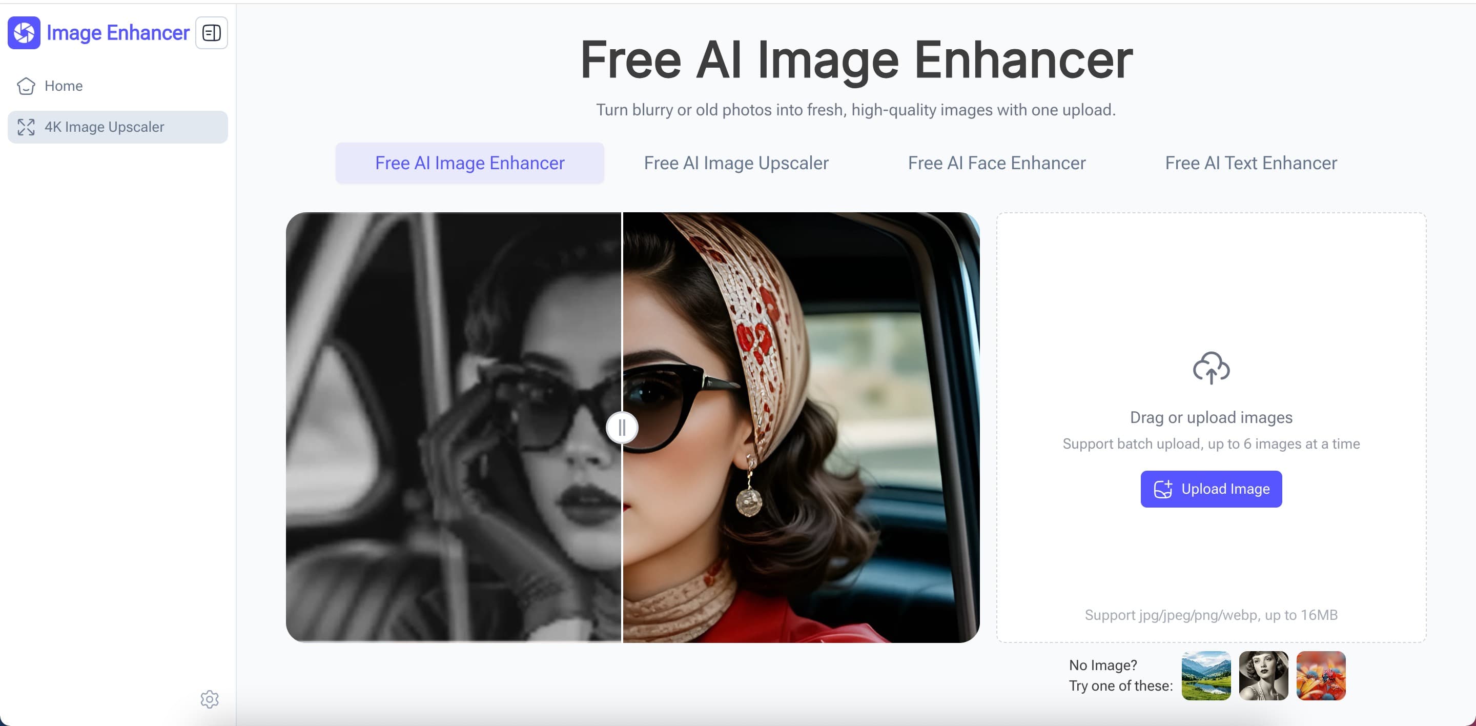 Image Enhancer screenshot 1