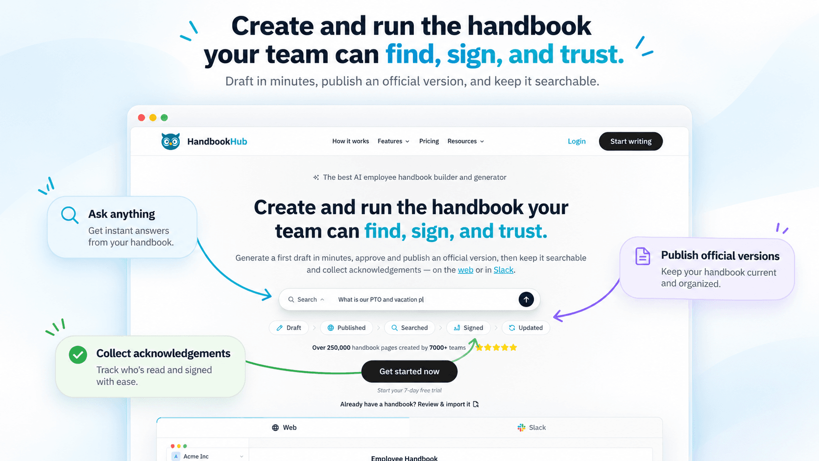HandbookHub screenshot 1