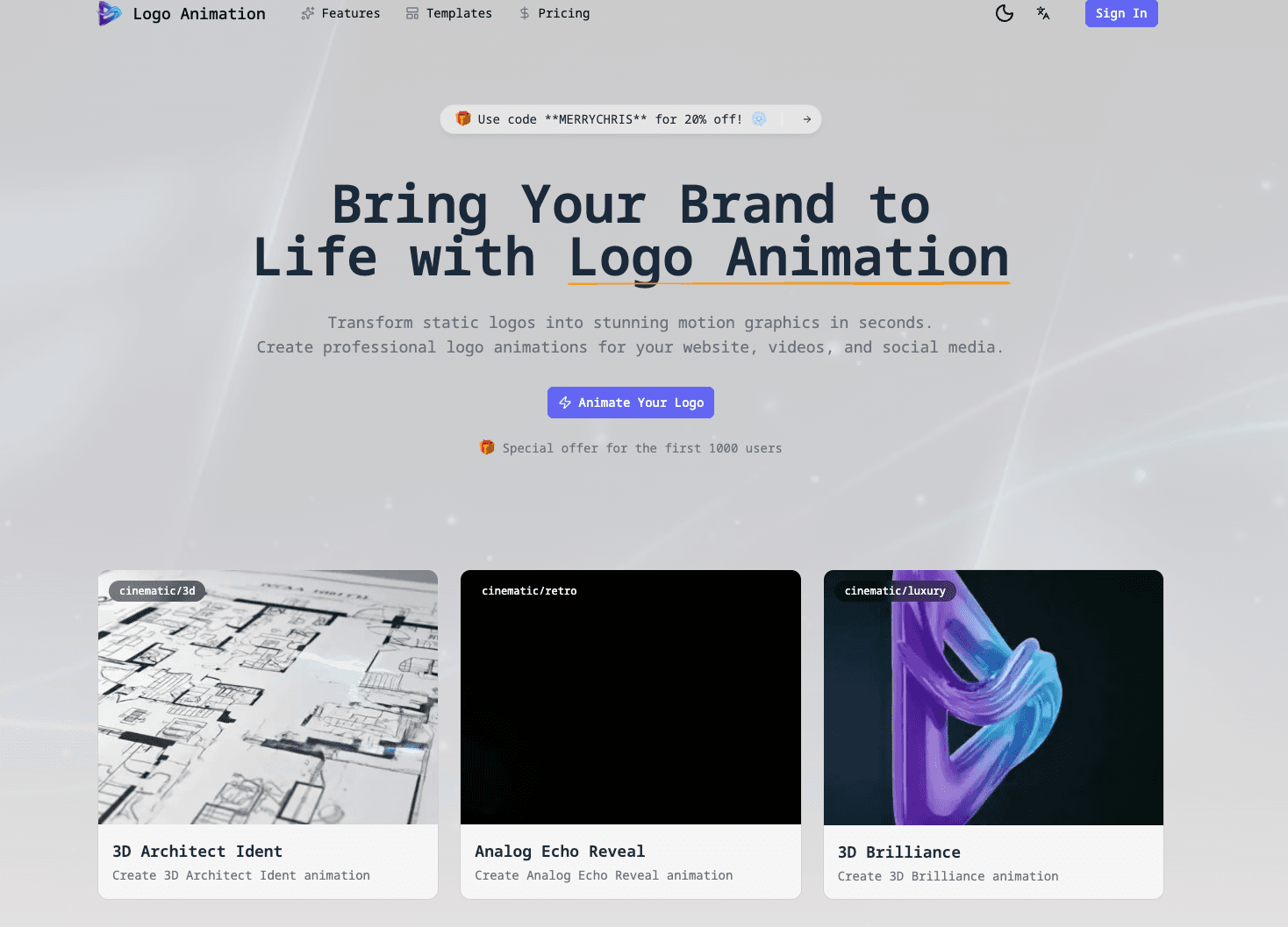 Logo Animation screenshot 1
