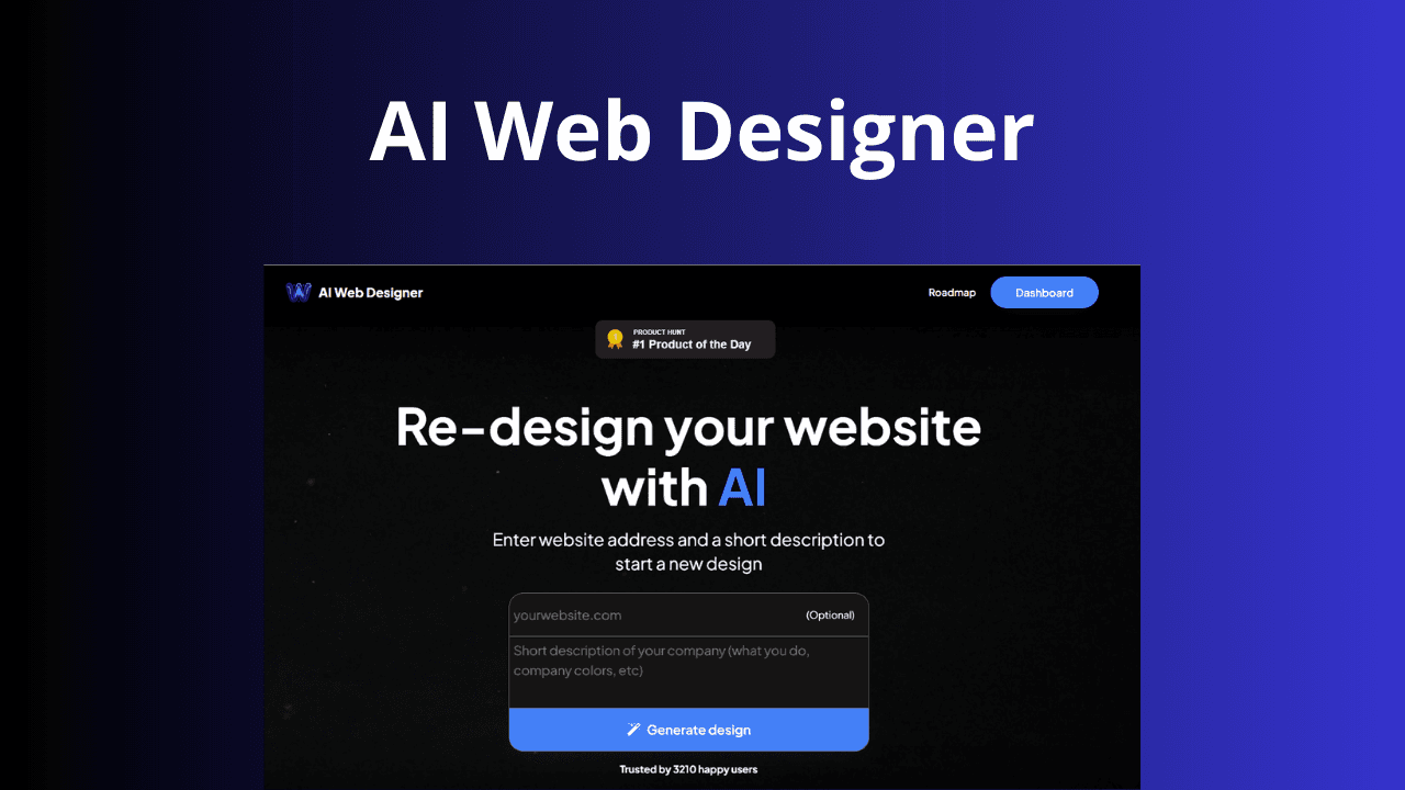 AI Web Designer screenshot 1