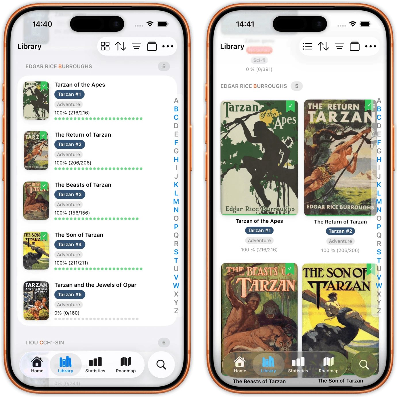 justRead.app screenshot 1