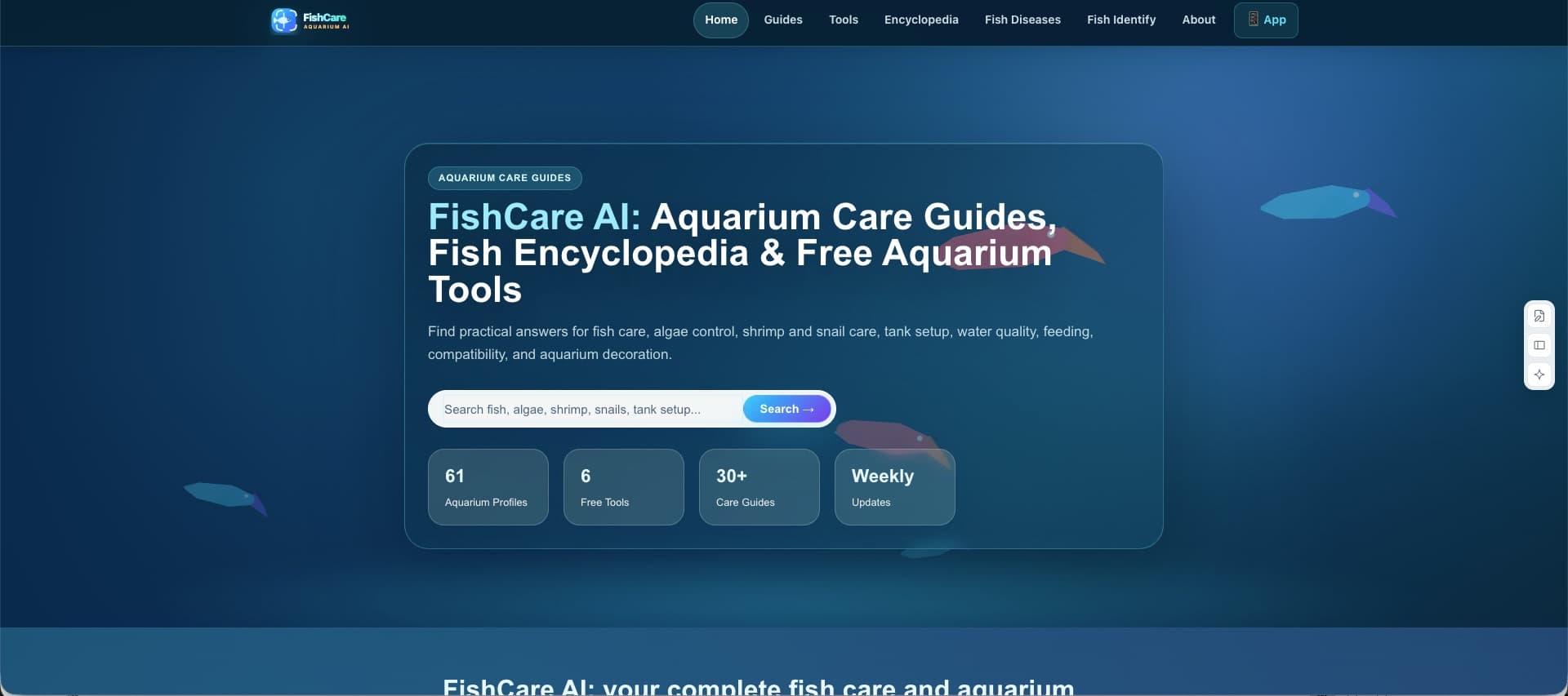 FishCare AI screenshot 1