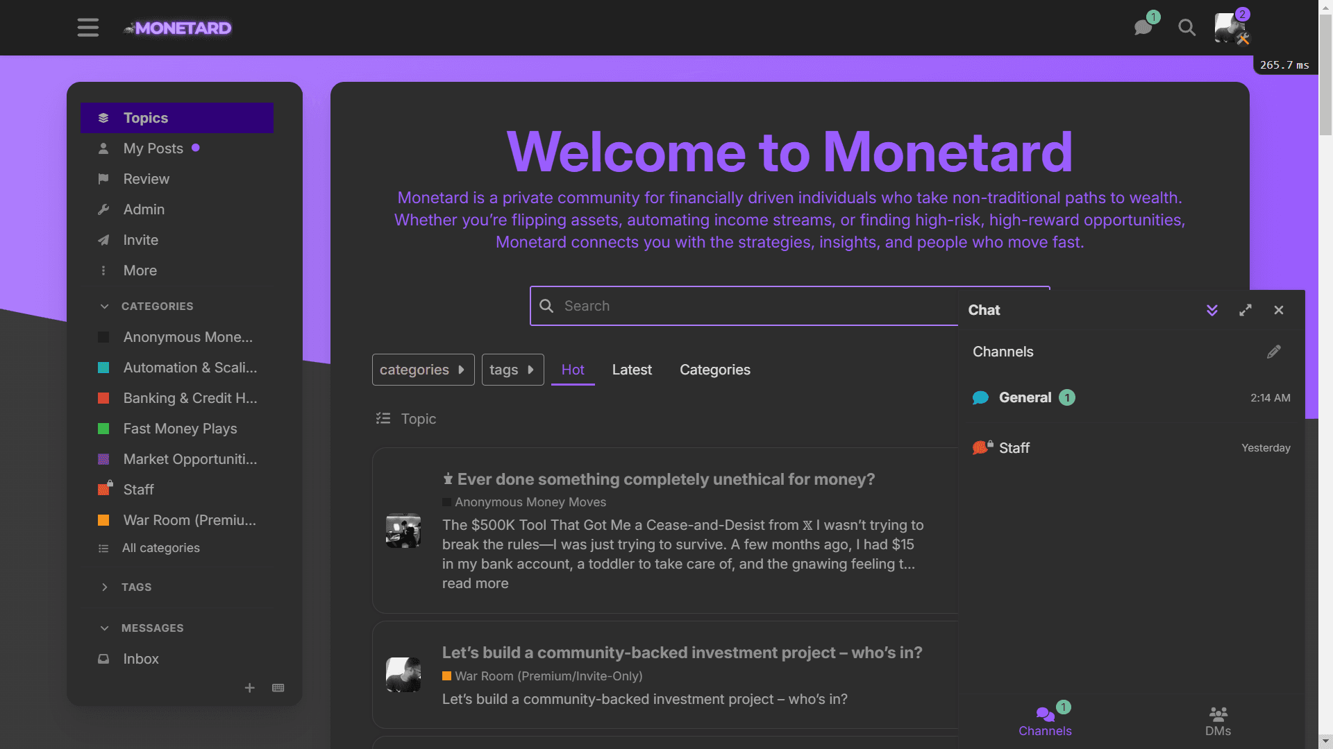 Monetard screenshot 1