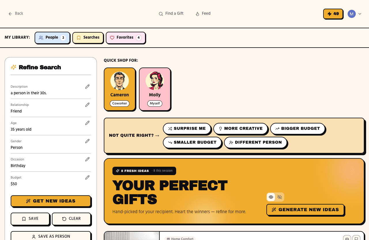 GiftShopper.ai screenshot 1