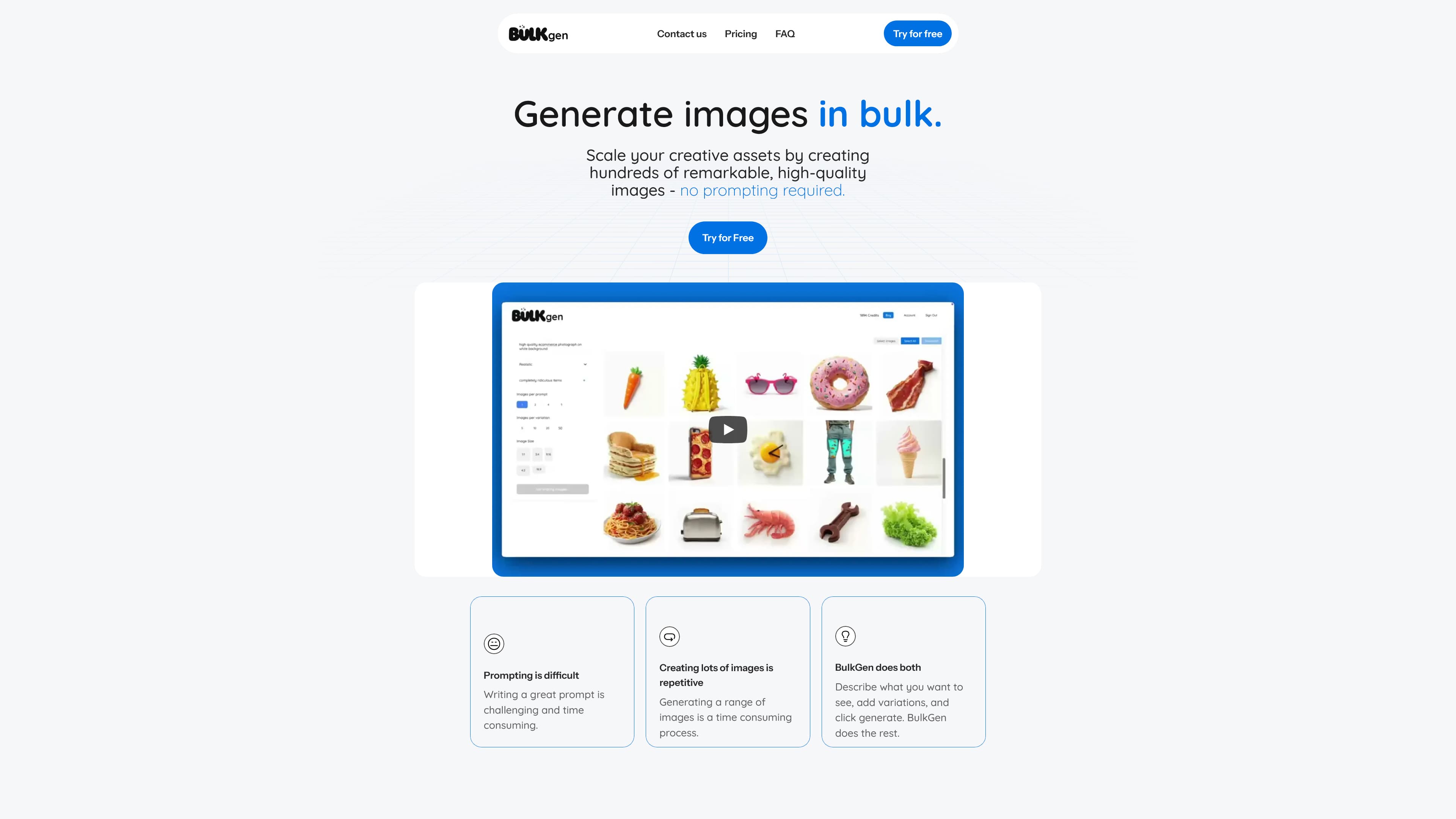 BulkGen screenshot 1