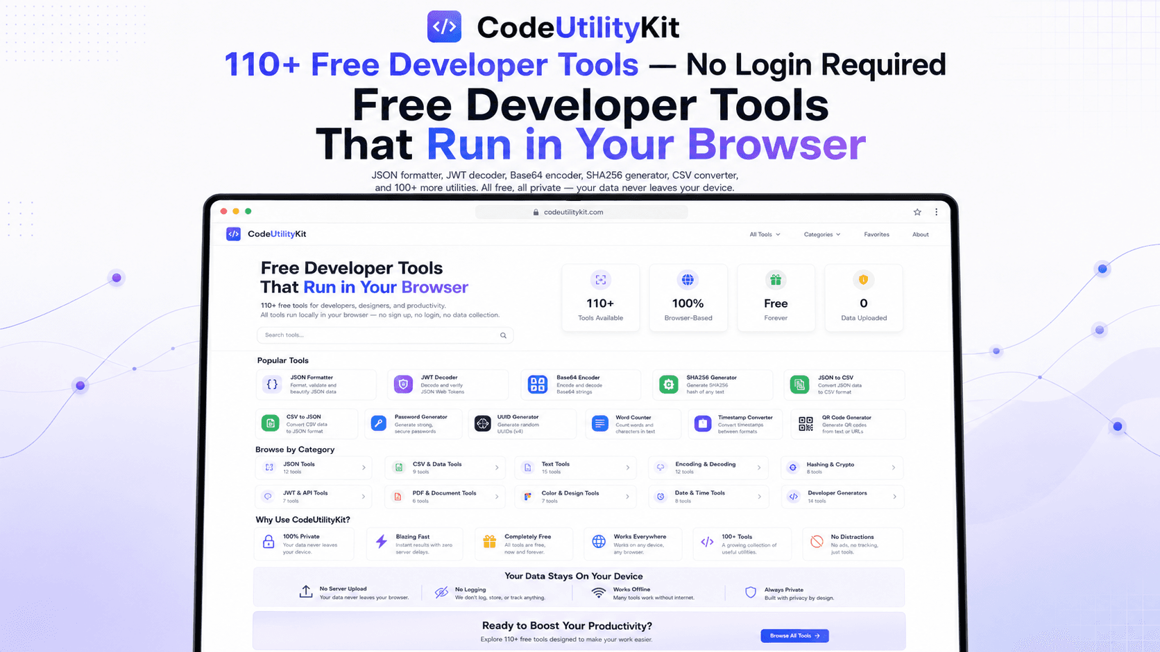 CodeUtilityKit screenshot 1