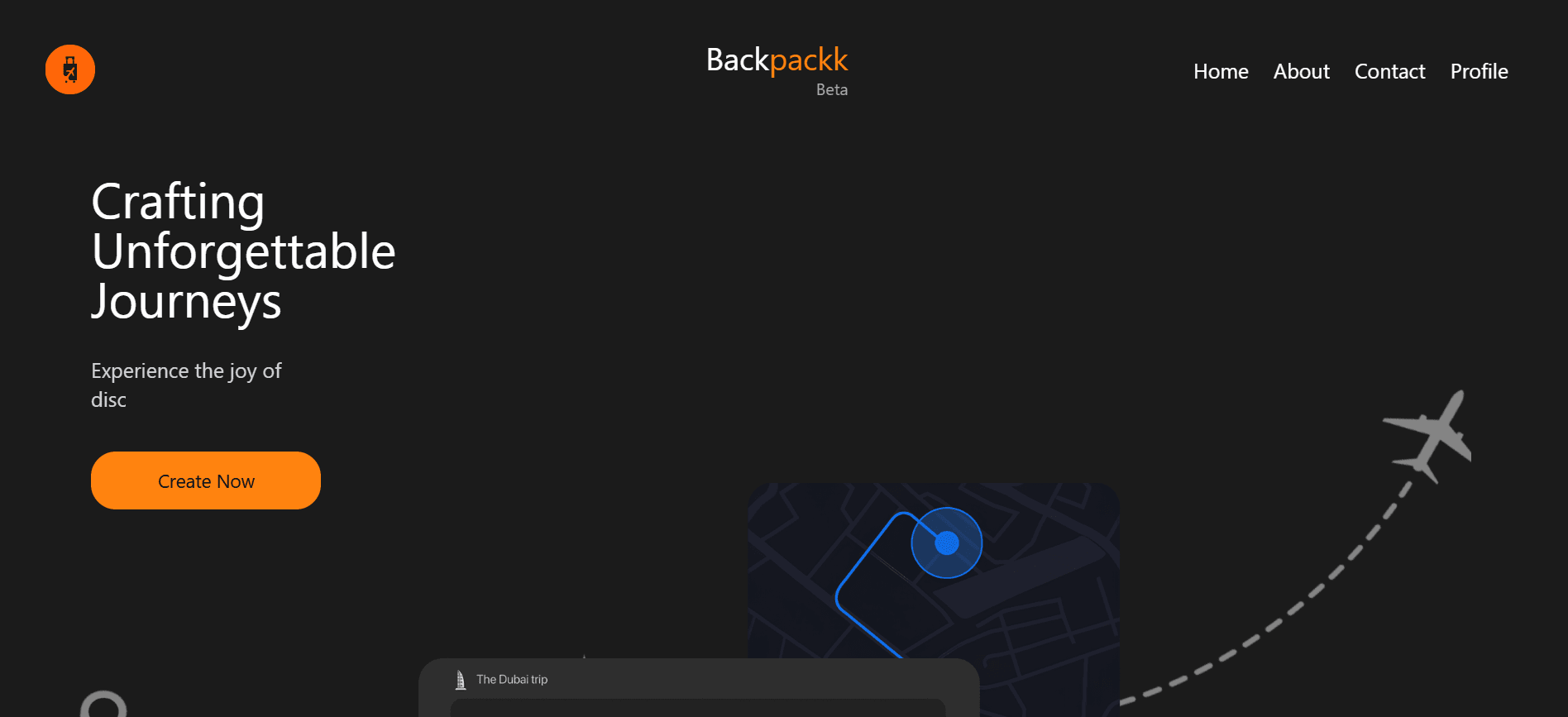 Backpackk screenshot 1