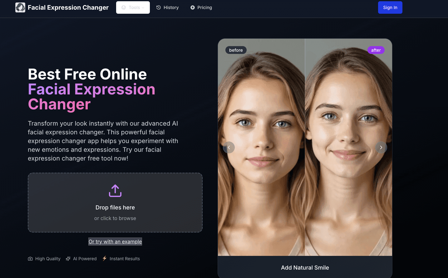 Facial Expression Changer screenshot 1