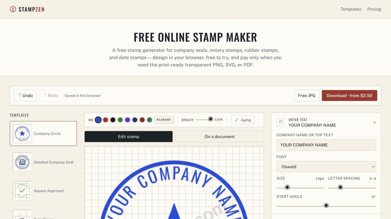 StampZen screenshot 1