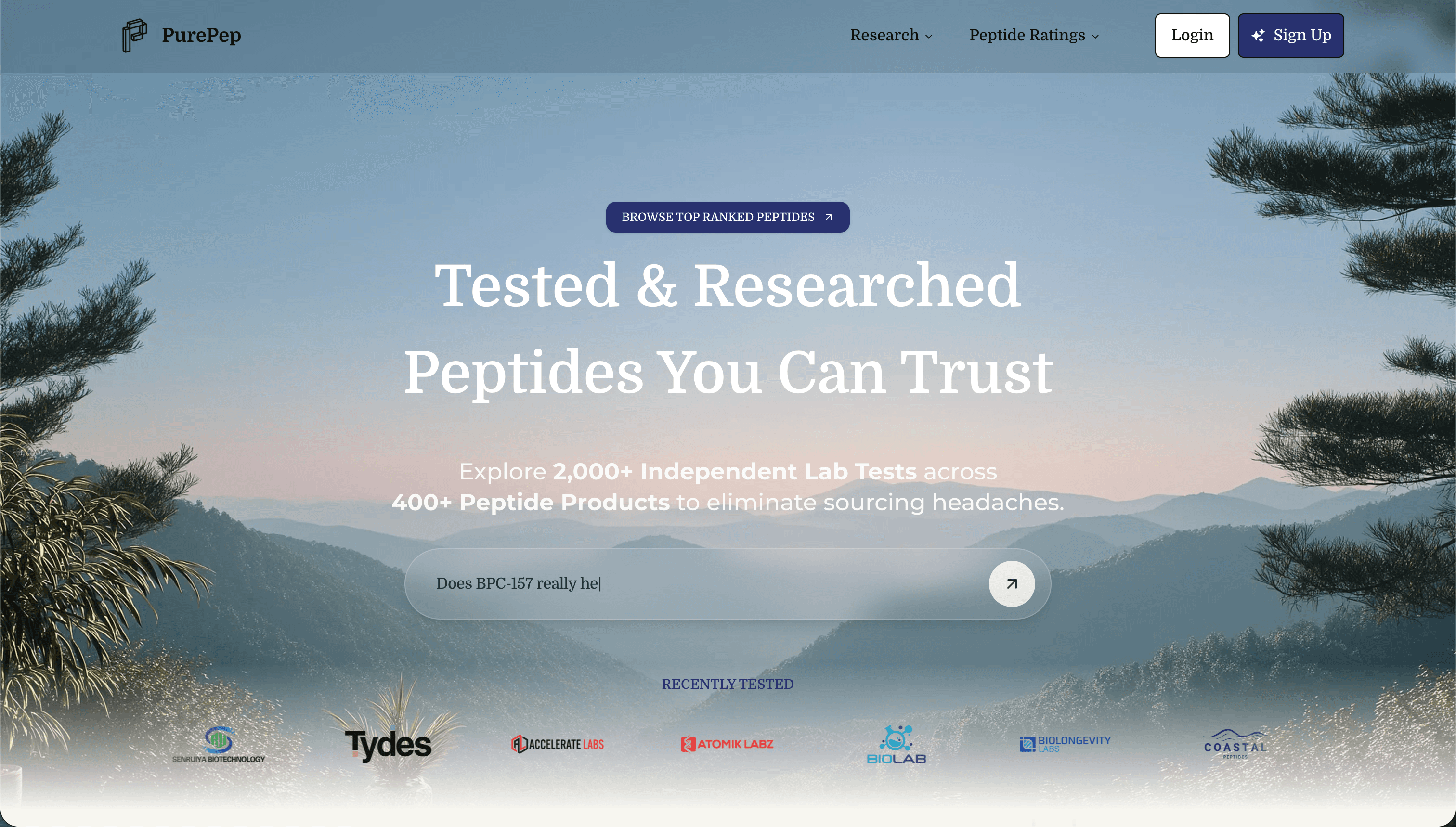 PurePep screenshot 1