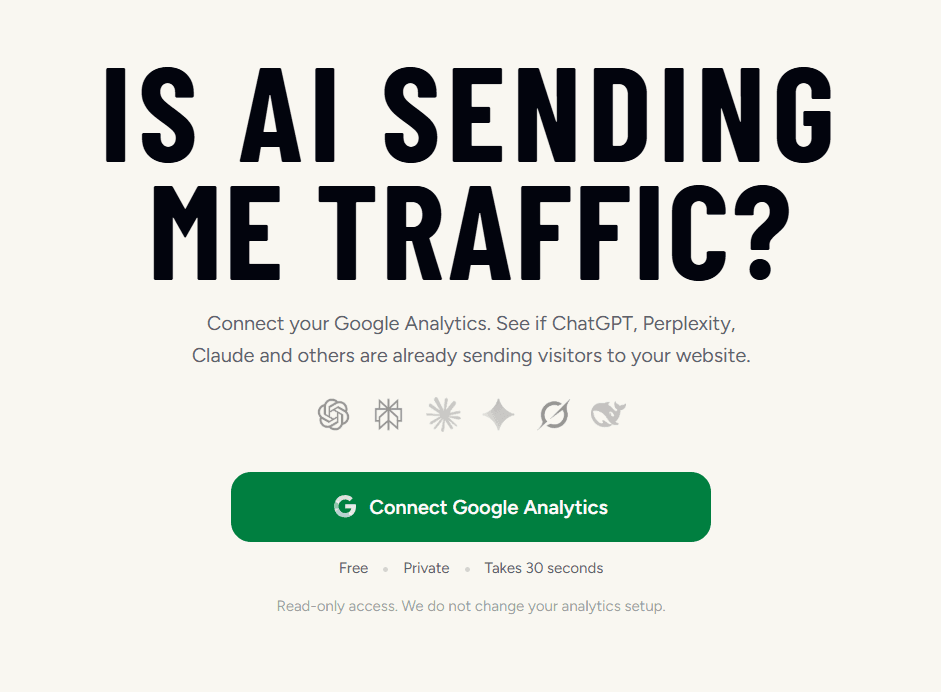 Is AI Sending Me Traffic screenshot 1