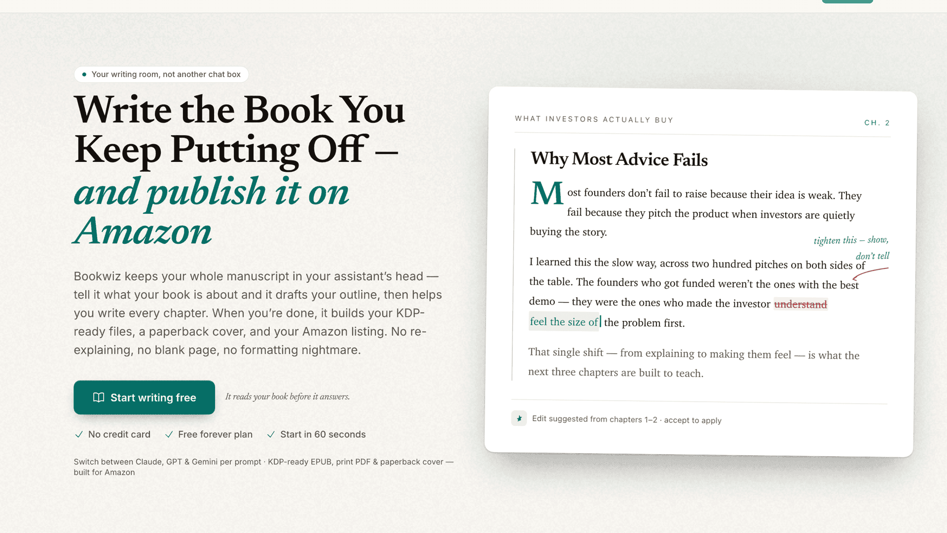 Bookwiz screenshot 1