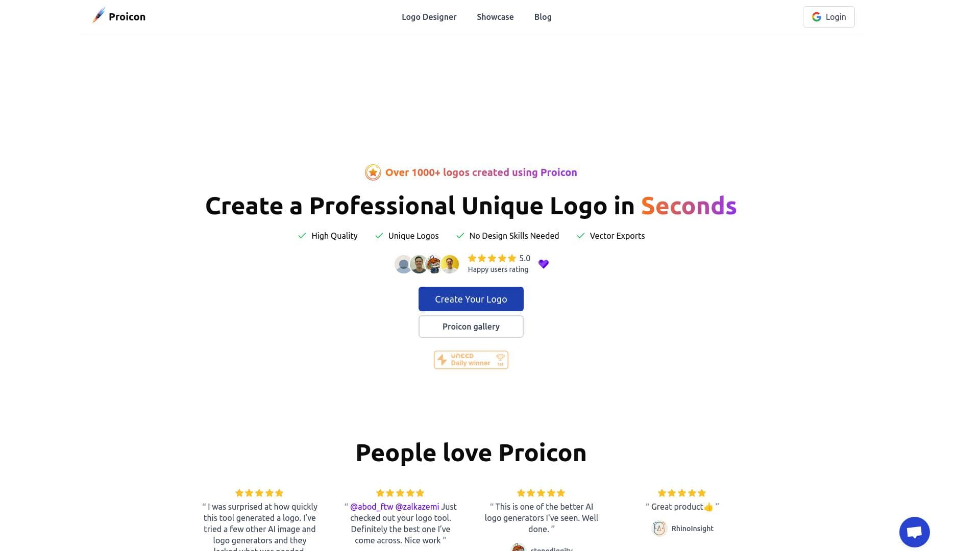 Proicon screenshot 1