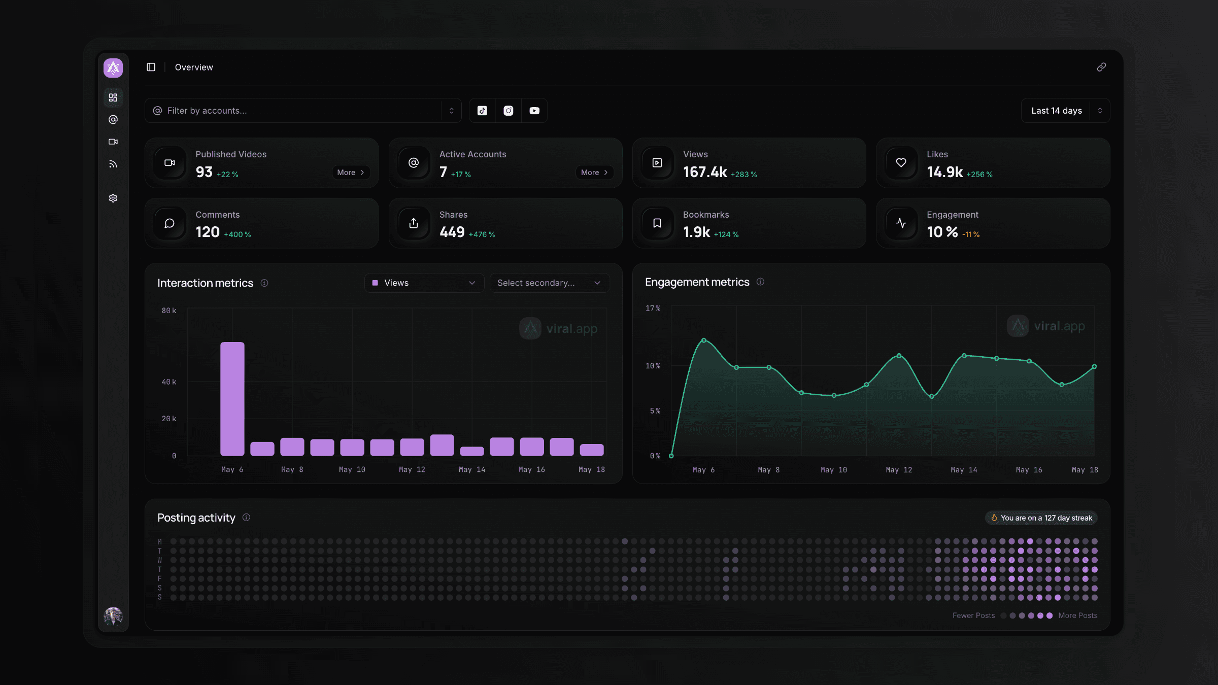 viral.app screenshot 1