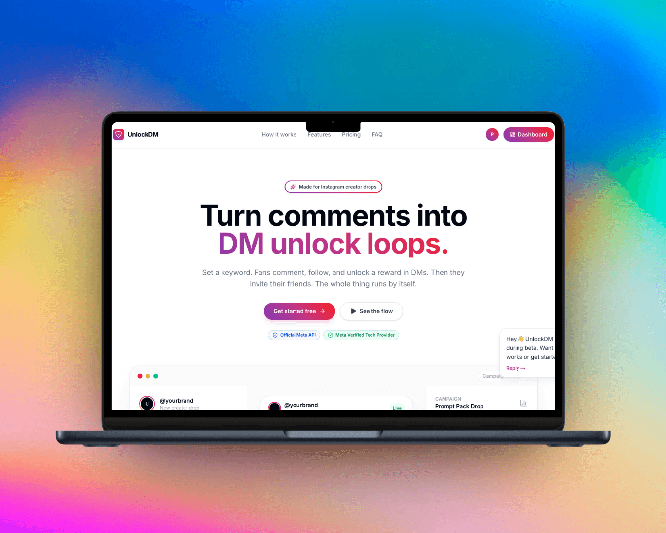 UnlockDM screenshot 1