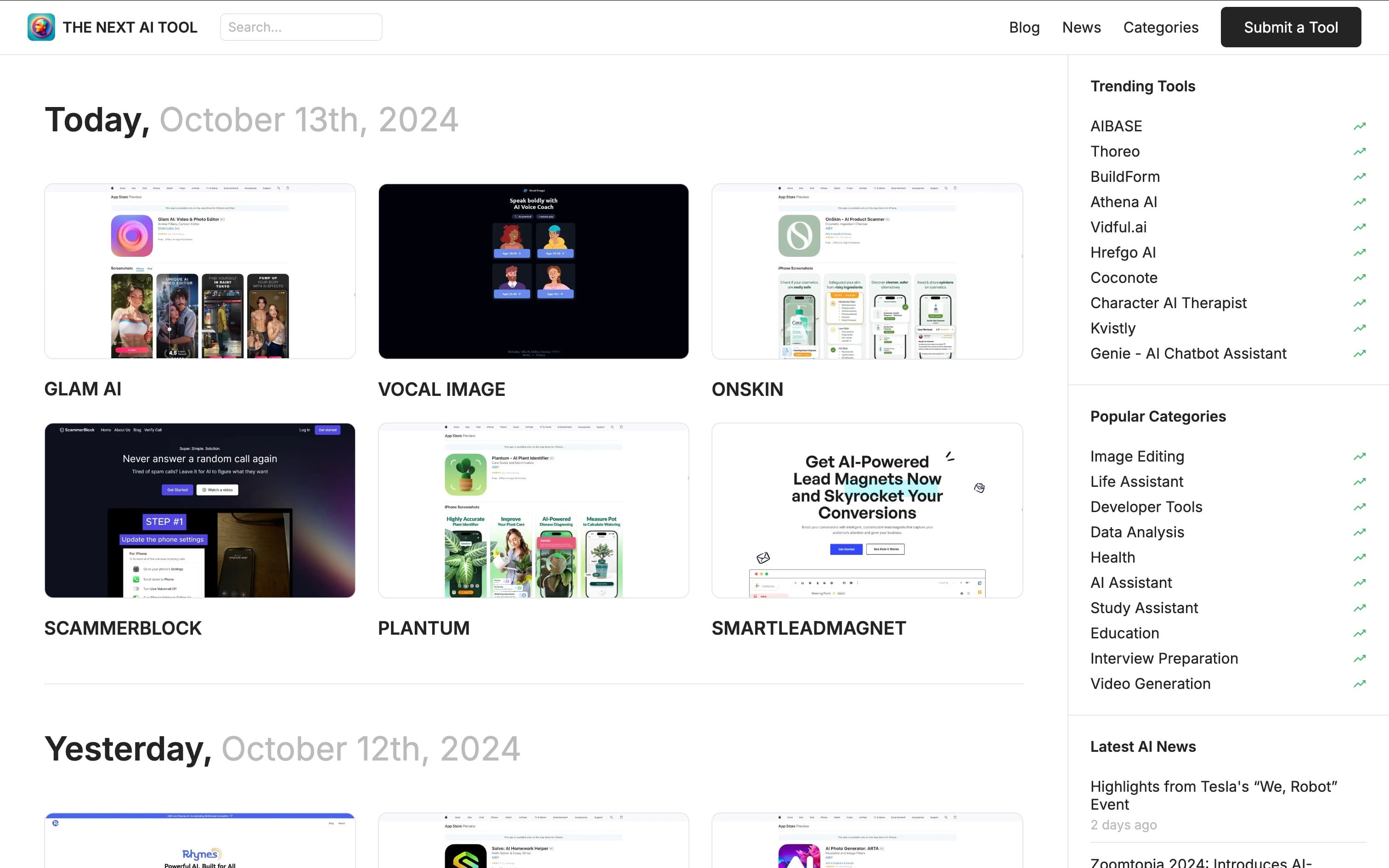The Next AI Tool screenshot 1