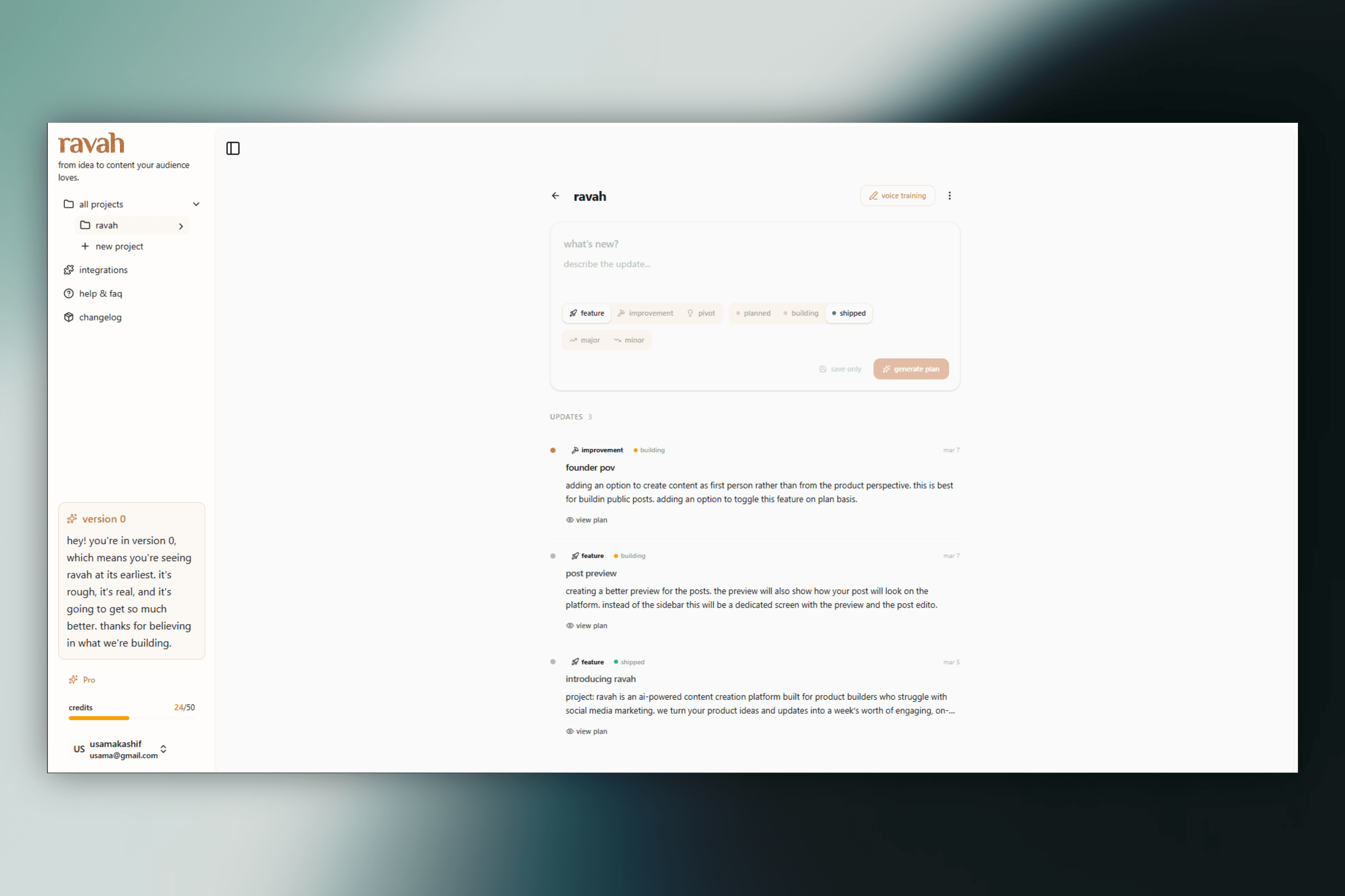 ravah screenshot 1