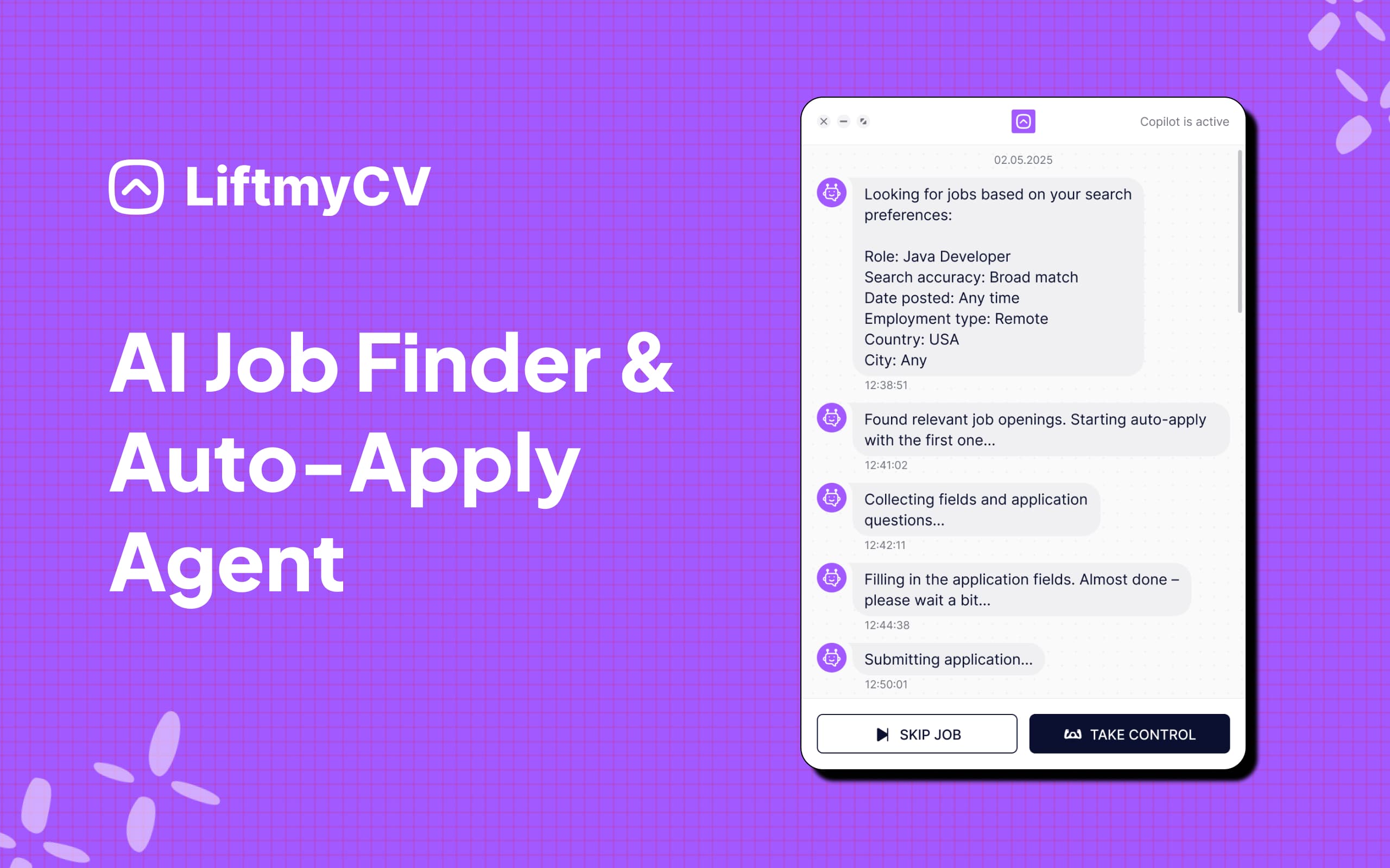 LiftmyCV: AI Job Search Agent screenshot 1
