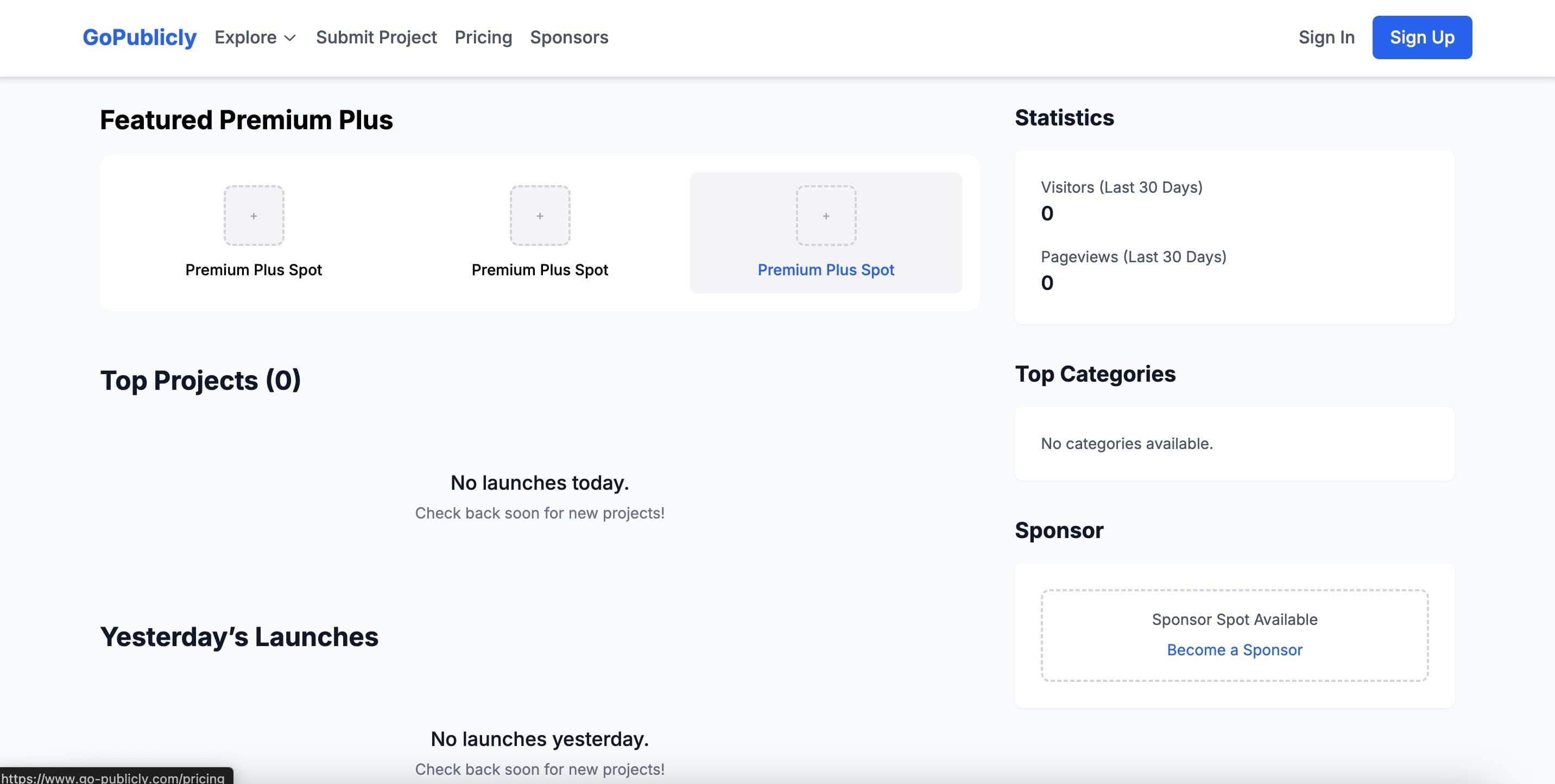 Go-Publicly screenshot 1
