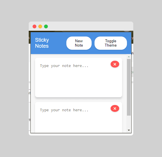 Chrome Extension: Sticky Notes screenshot 1