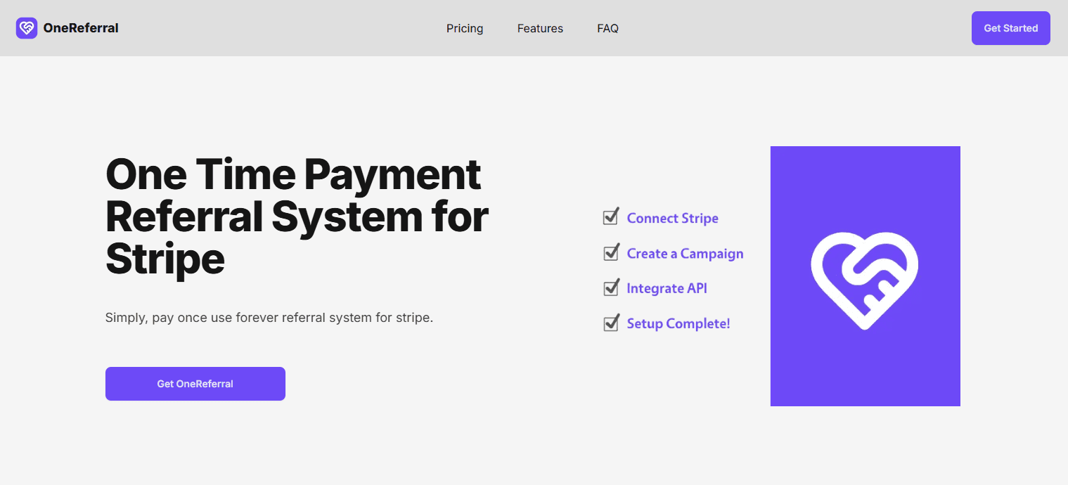 OneReferral screenshot 1