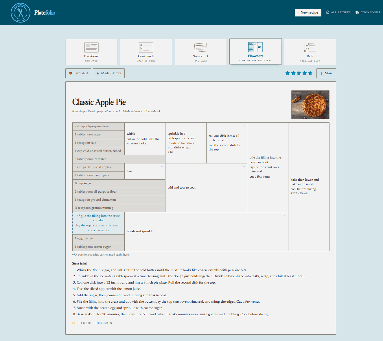 Platefolio screenshot 1