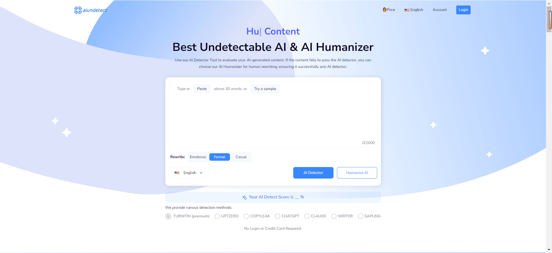 AI Undetect screenshot 1