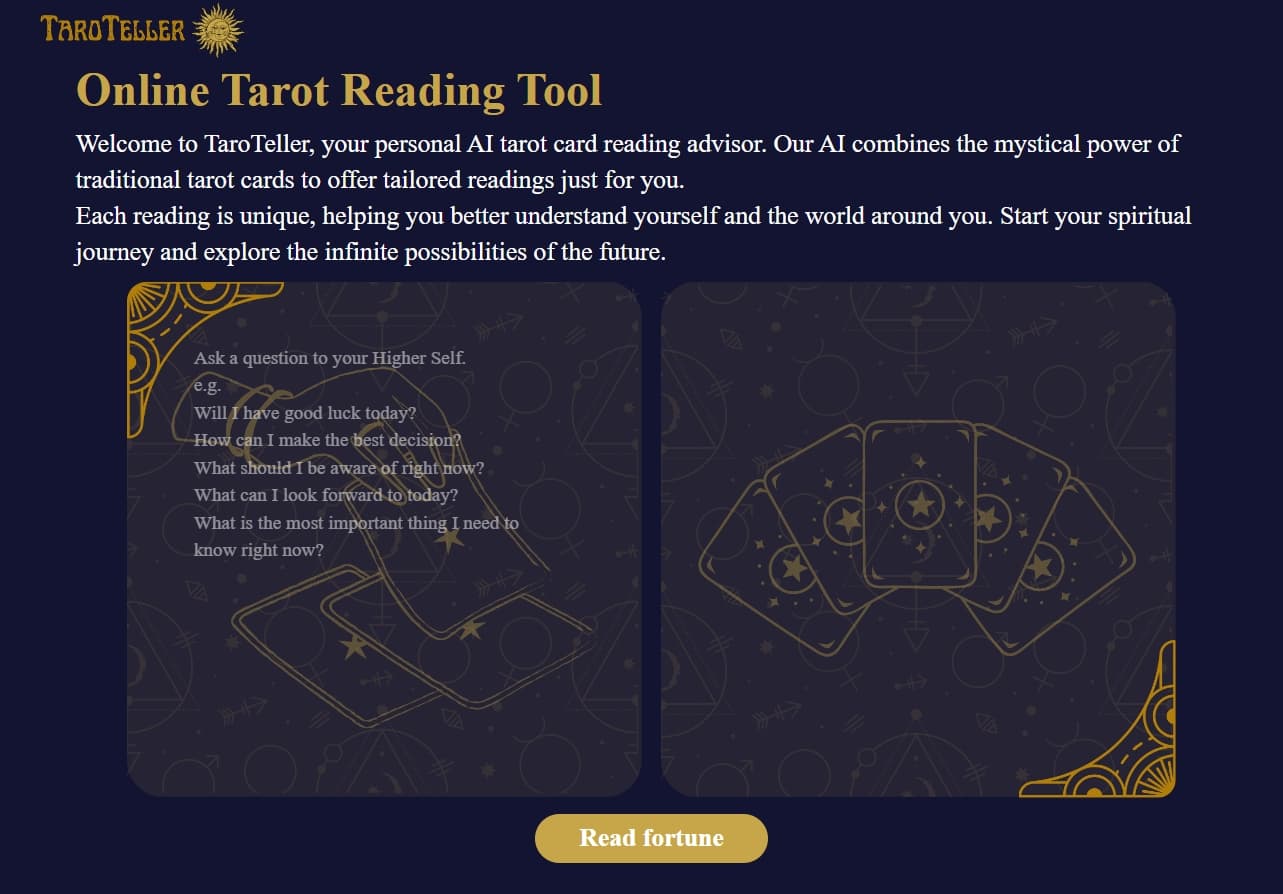 TaroTeller screenshot 1