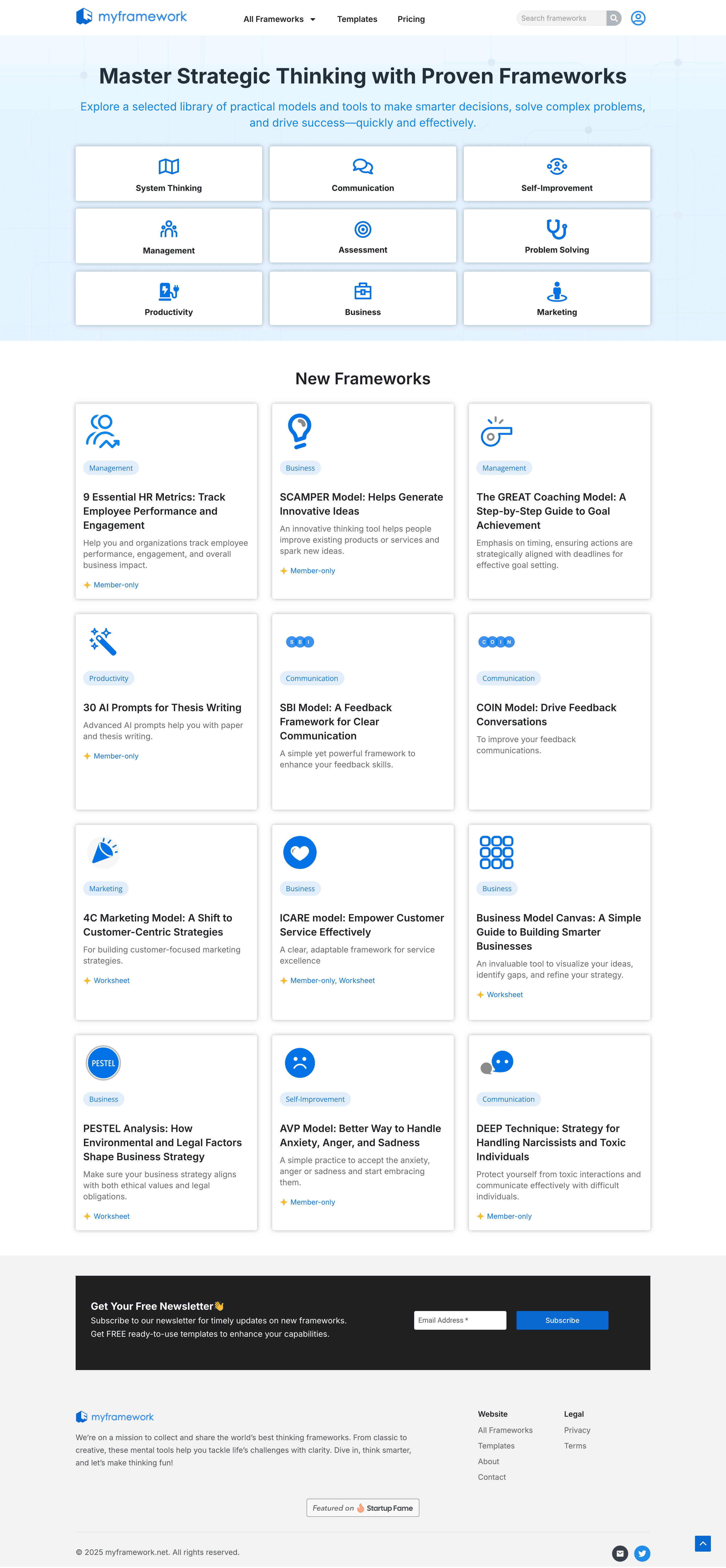 MyFramework screenshot 1