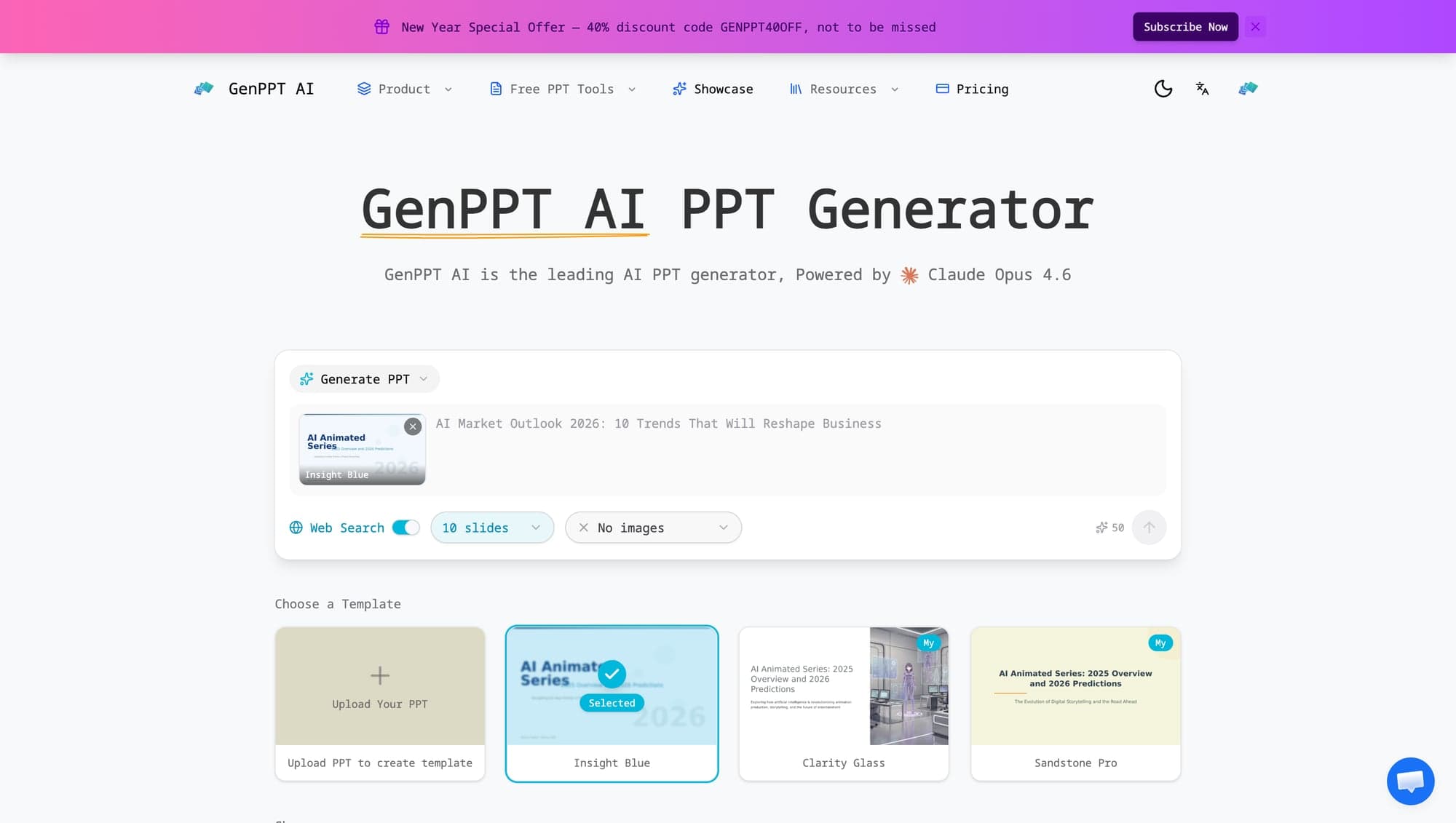 GenPPT AI screenshot 1