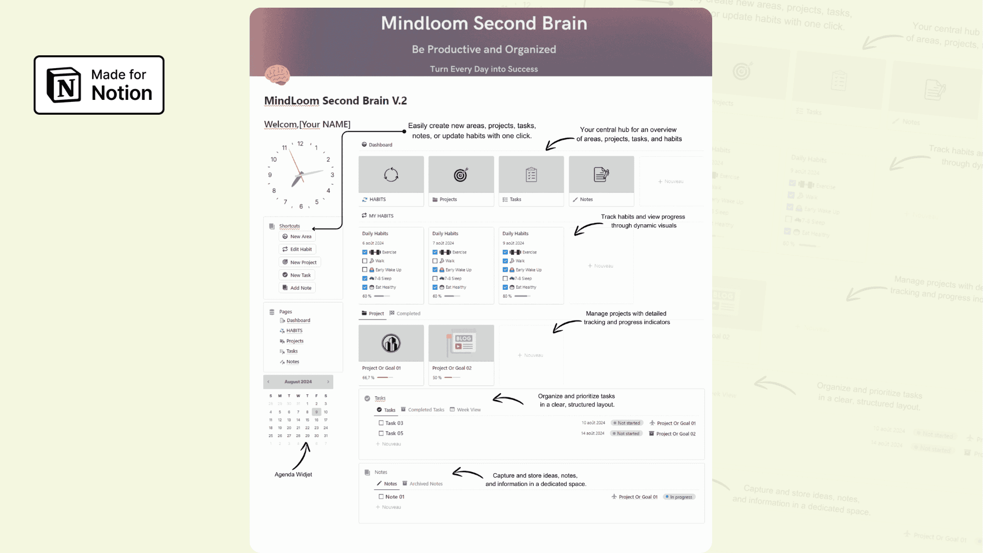 MindLoom Second Brain V2 screenshot 1