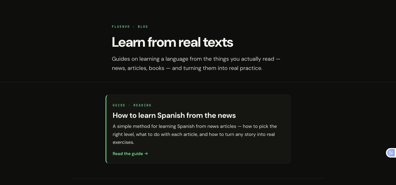 Fluenvo screenshot 1