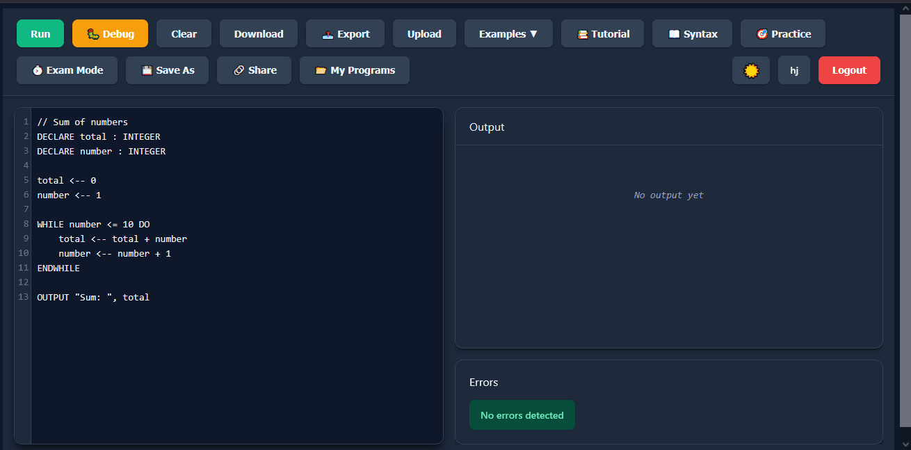 PseudoRun screenshot 1