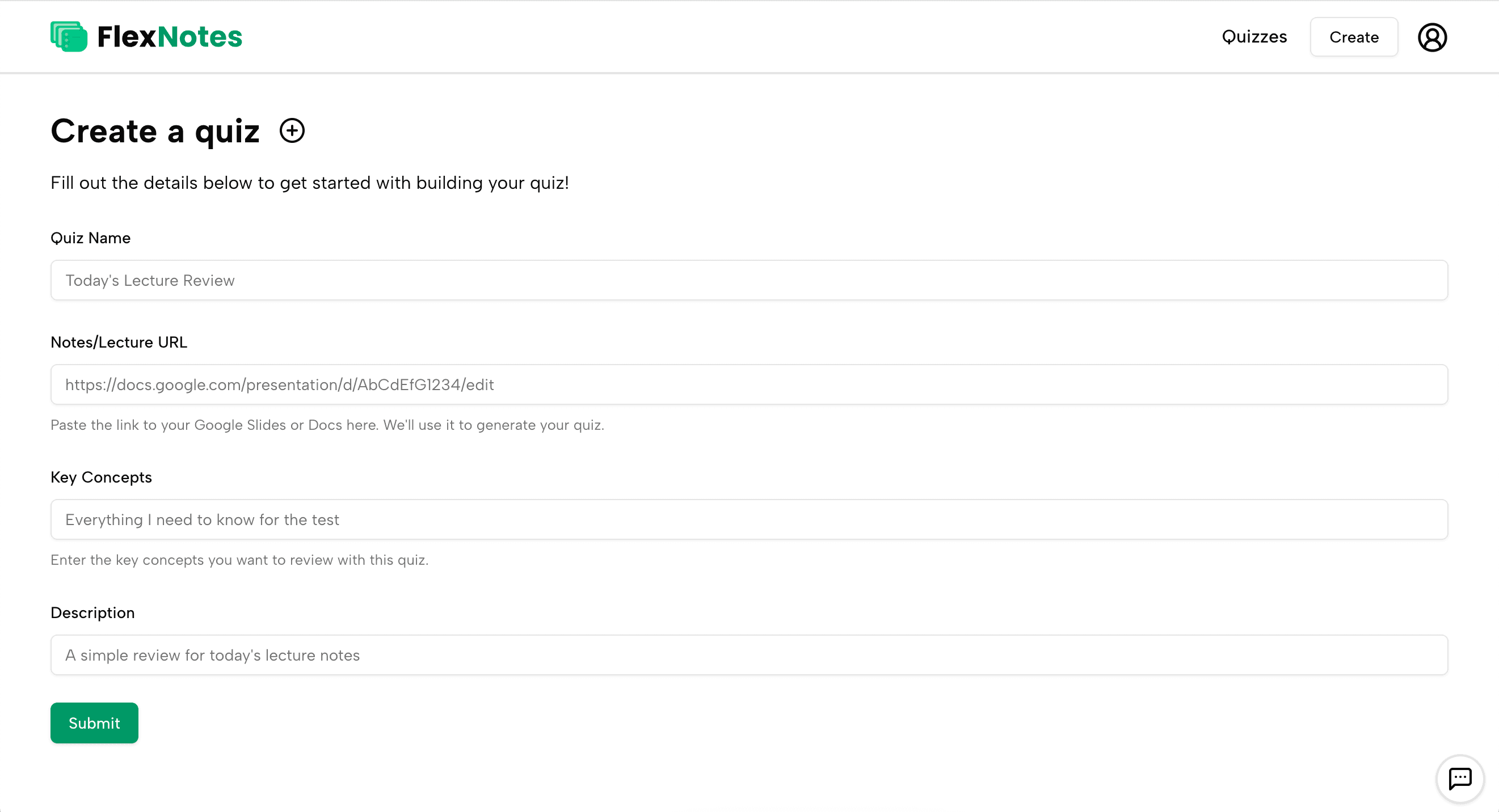 FlexNotes screenshot 1