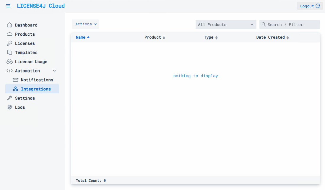 LICENSE4J Licensing screenshot 1