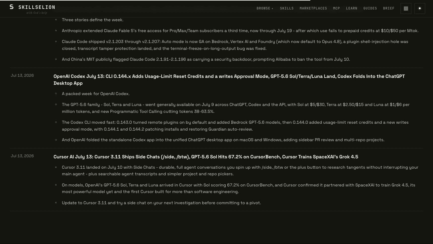 Skillselion screenshot 1