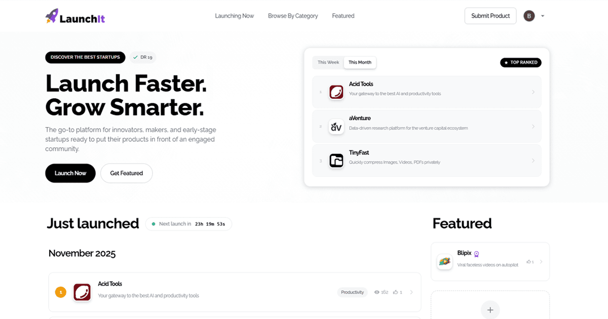 LaunchIt screenshot 1