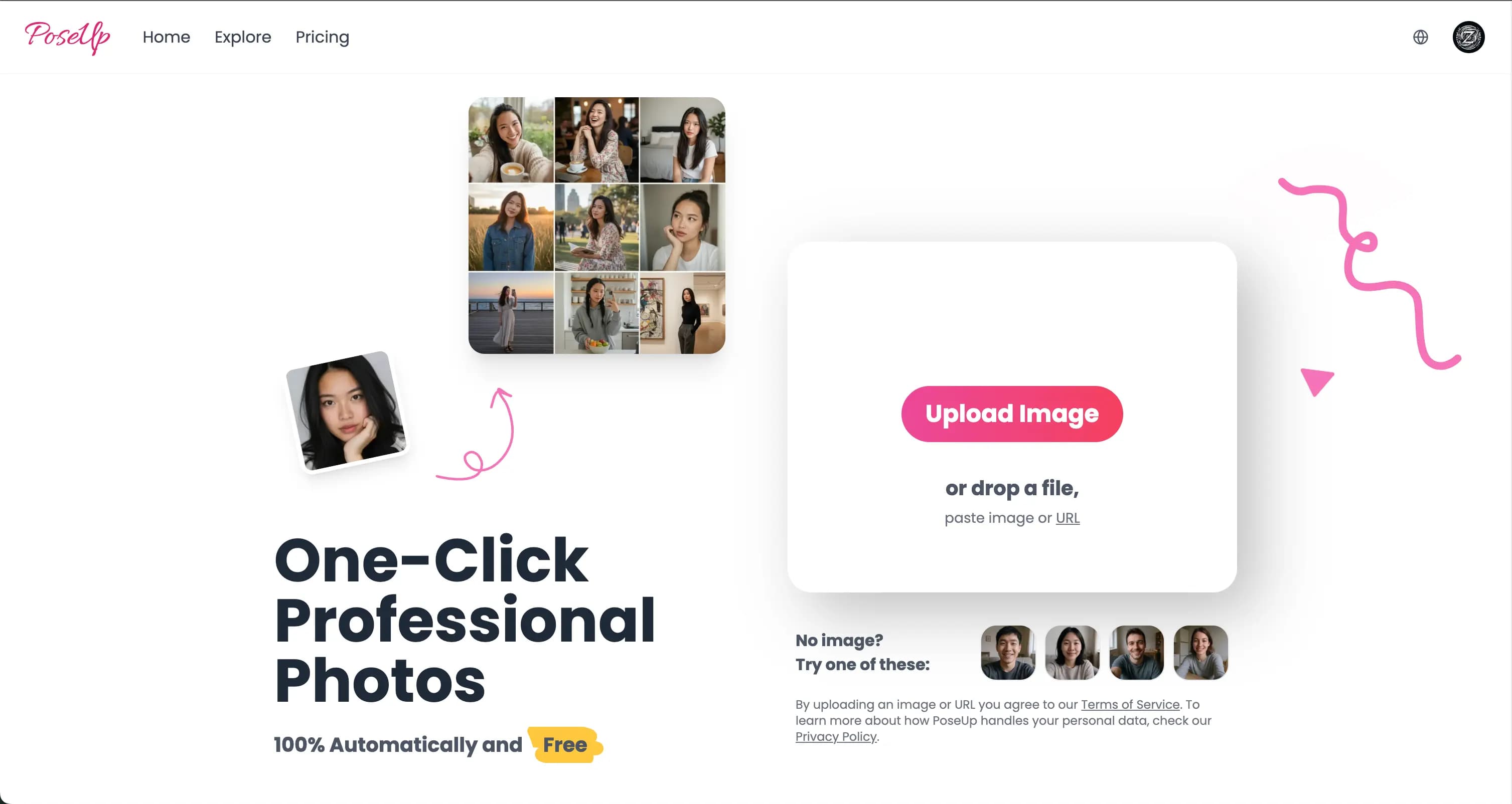 PoseUp screenshot 1