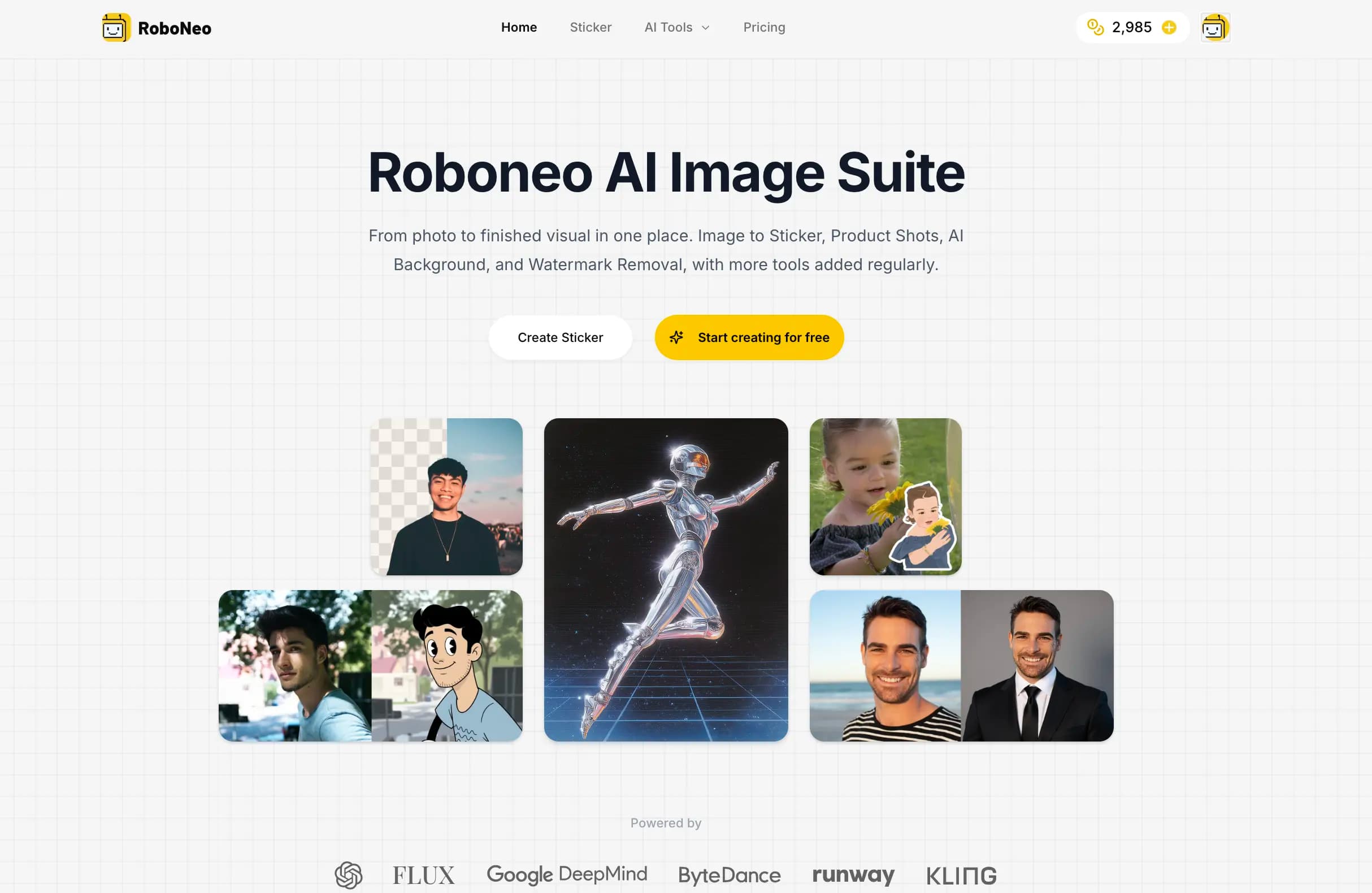 Roboneo screenshot 1