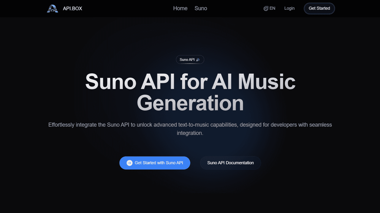 API.box: Suno API for AI Music Generatio screenshot 1